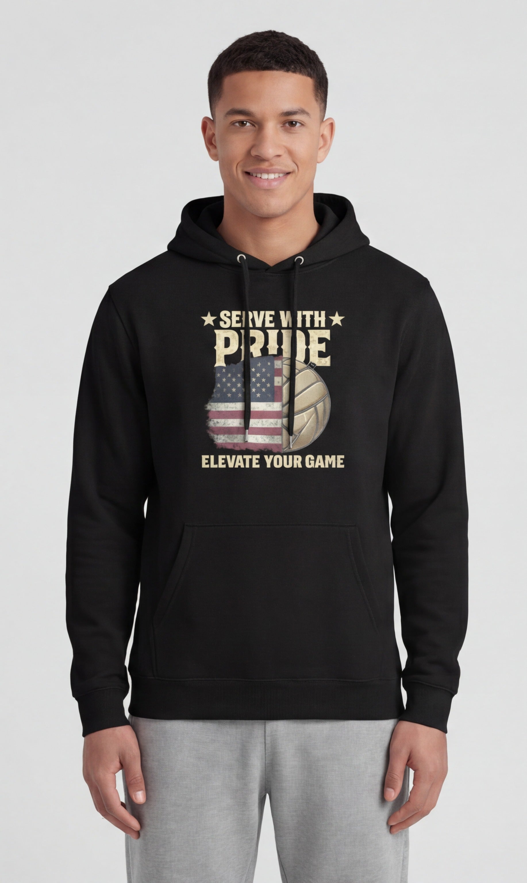 Serve With Pride — USA Hoodie