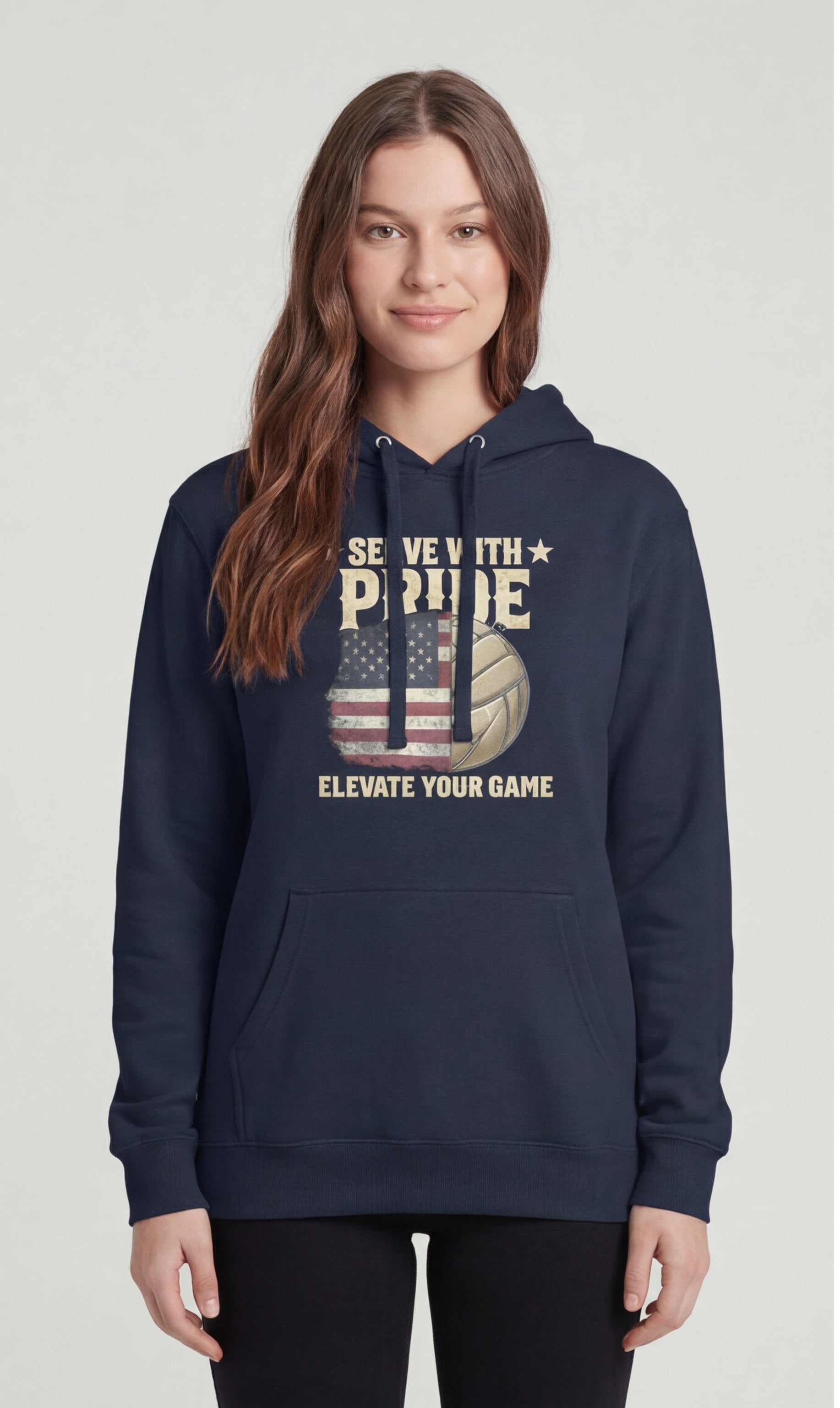 Serve With Pride — USA Hoodie