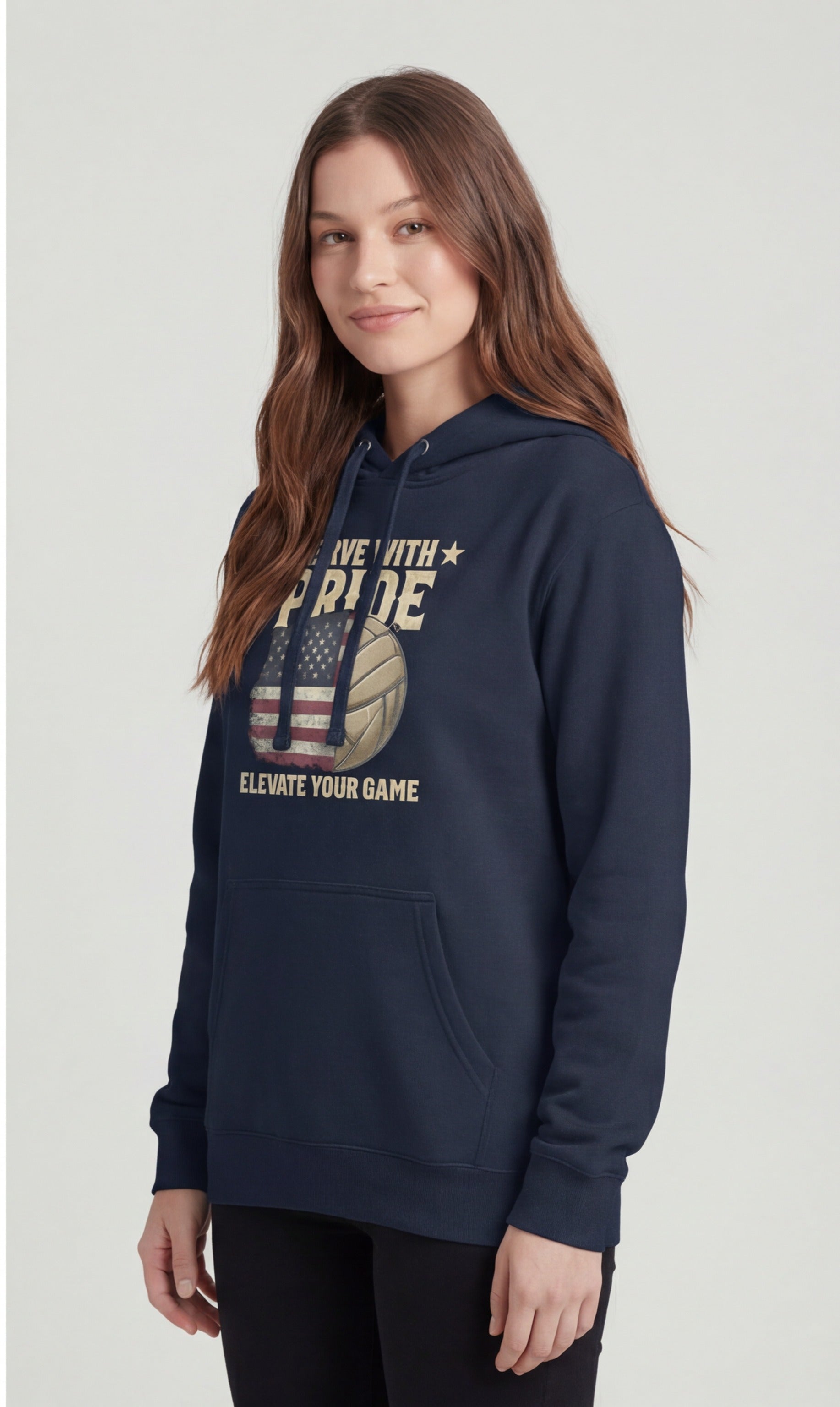 Serve With Pride — USA Hoodie