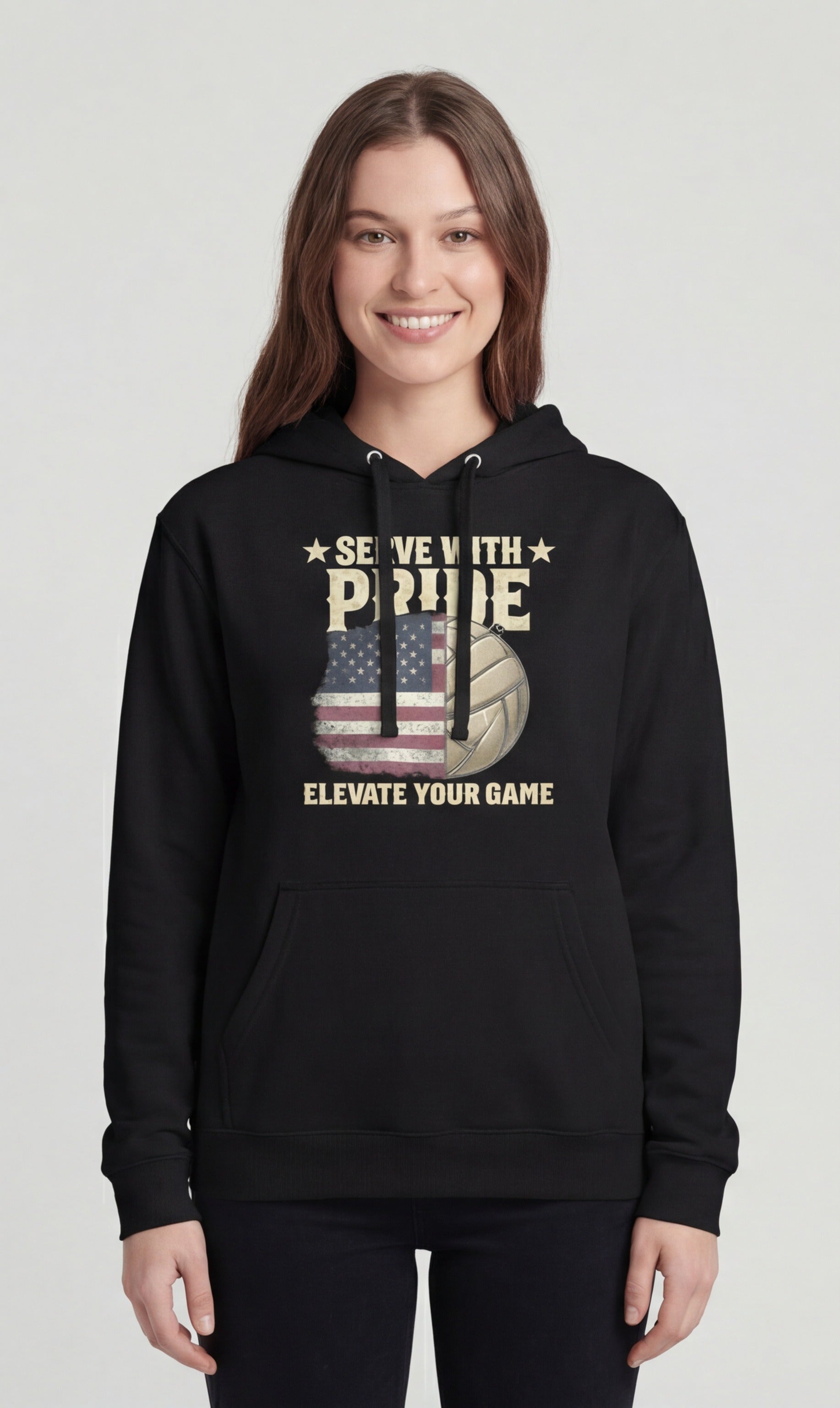 Serve With Pride — USA Hoodie