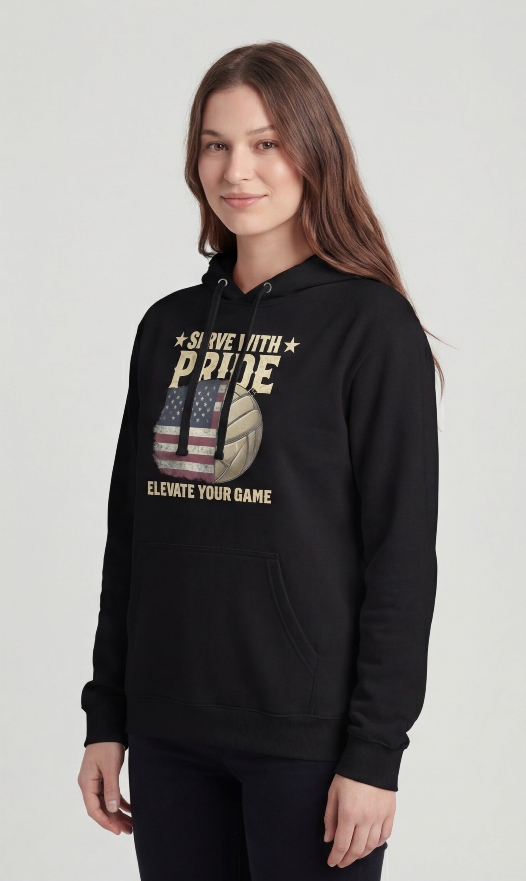 Serve With Pride — USA Hoodie