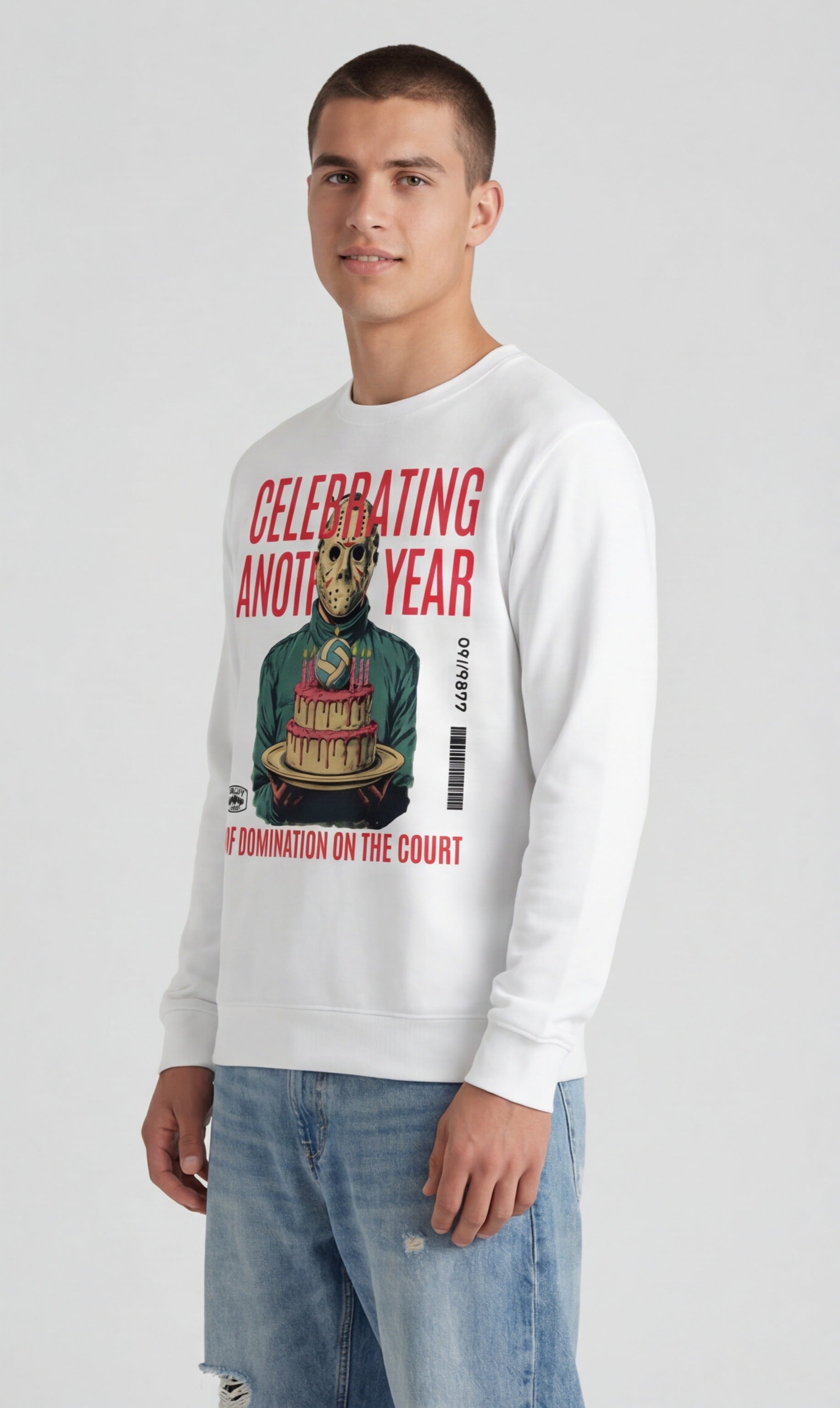 Birthday Domination — Killer Volleyball Sweatshirt