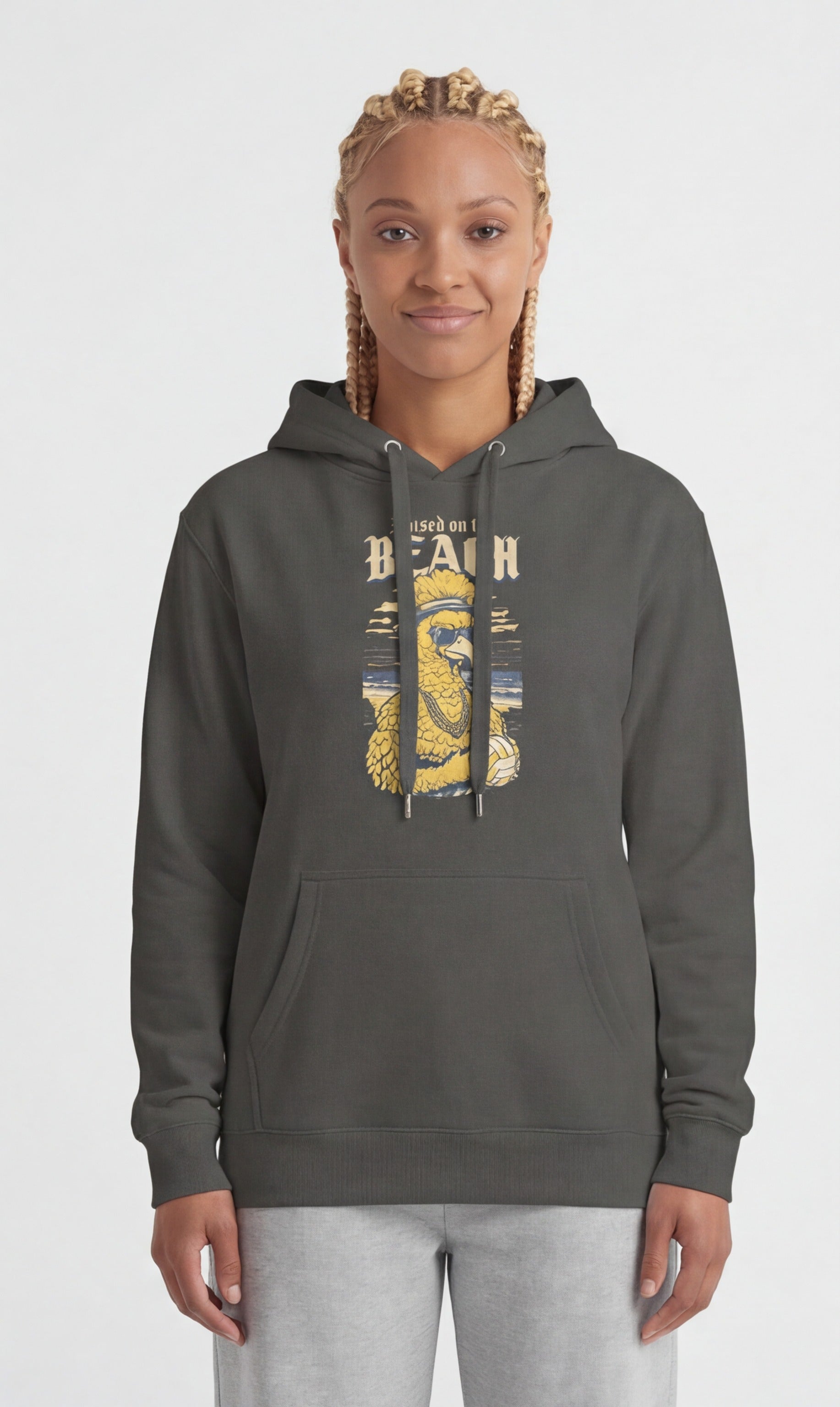 Gangsta Bird Beach Volleyball Hoodie