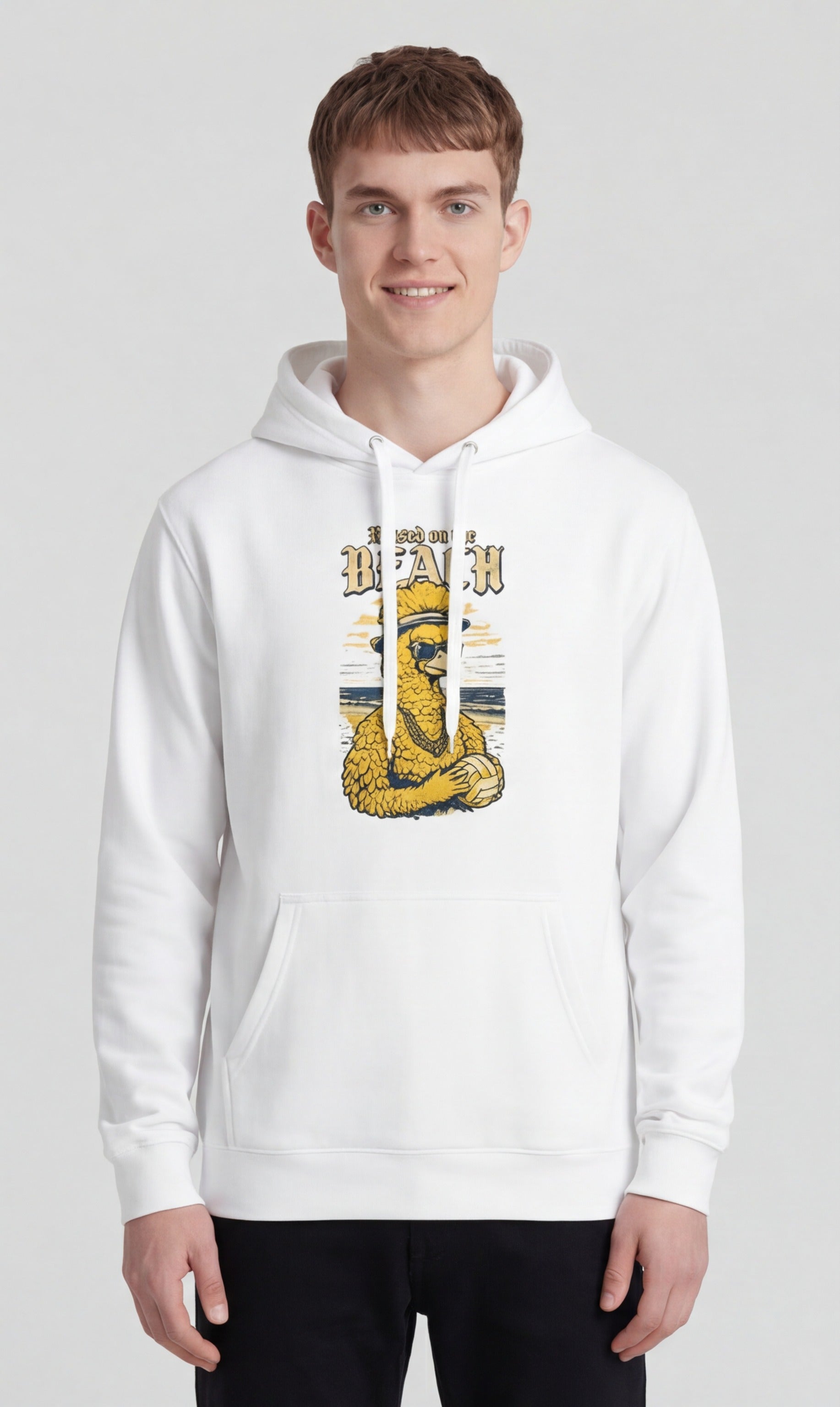 Gangsta Bird Beach Volleyball Hoodie
