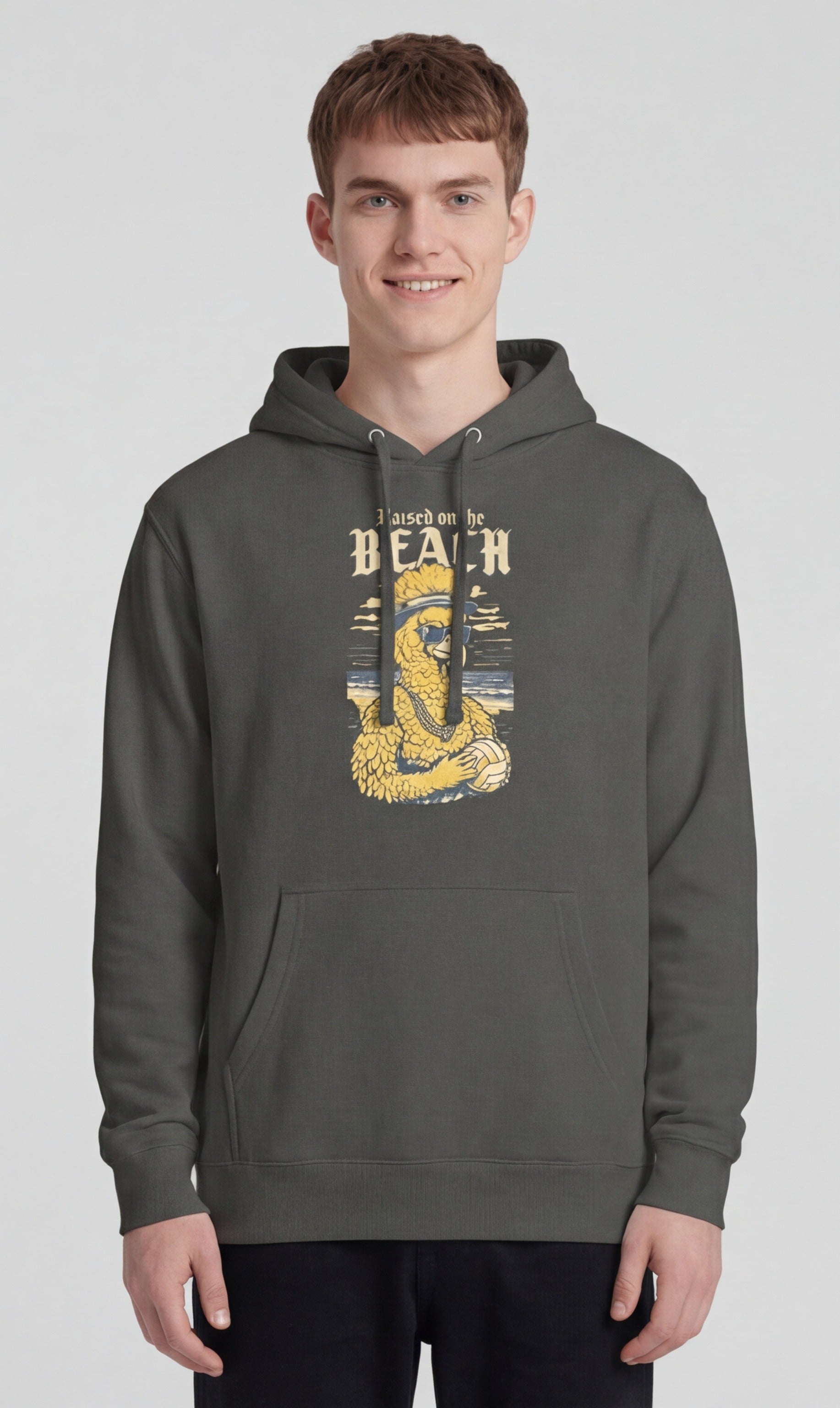 Gangsta Bird Beach Volleyball Hoodie