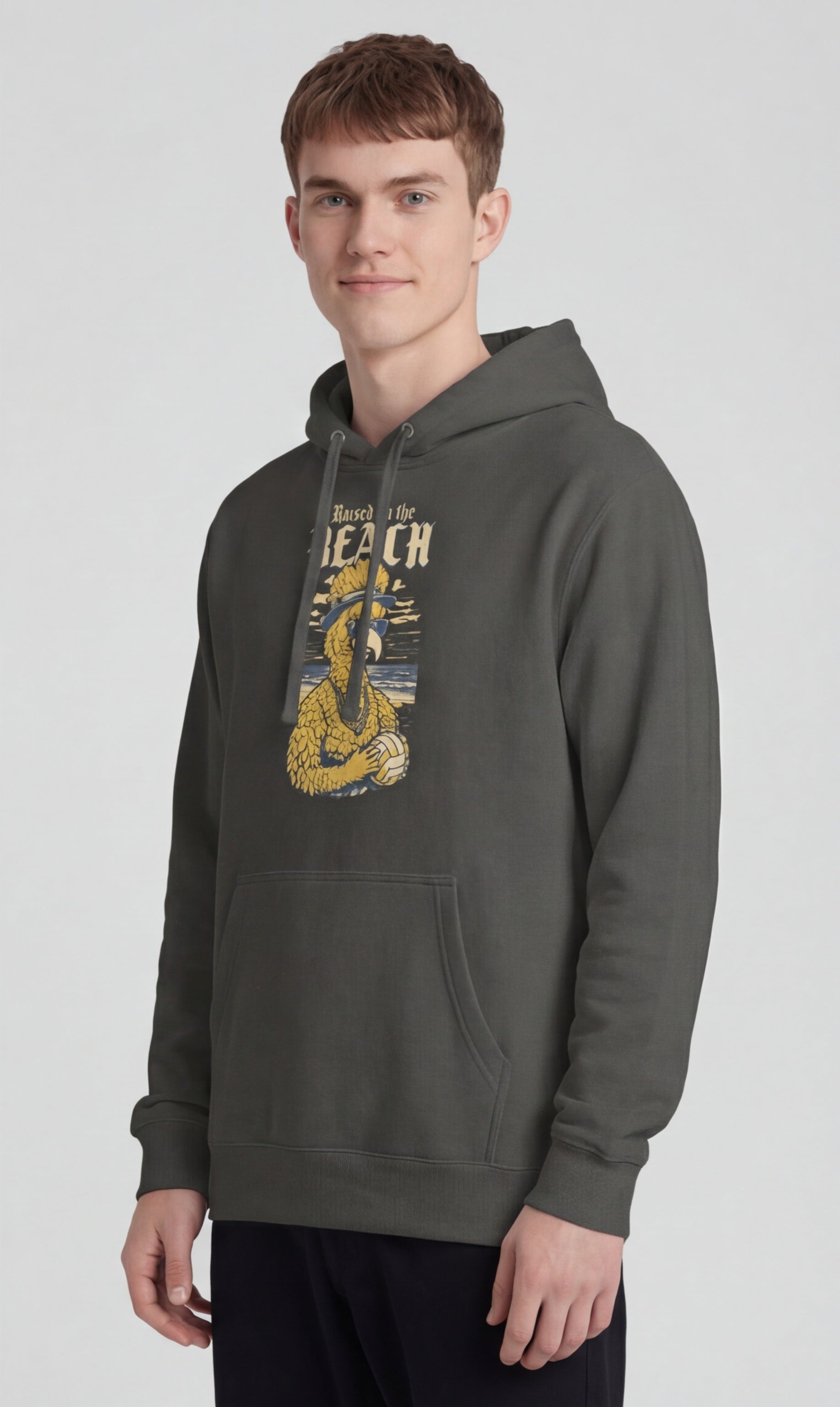 Gangsta Bird Beach Volleyball Hoodie