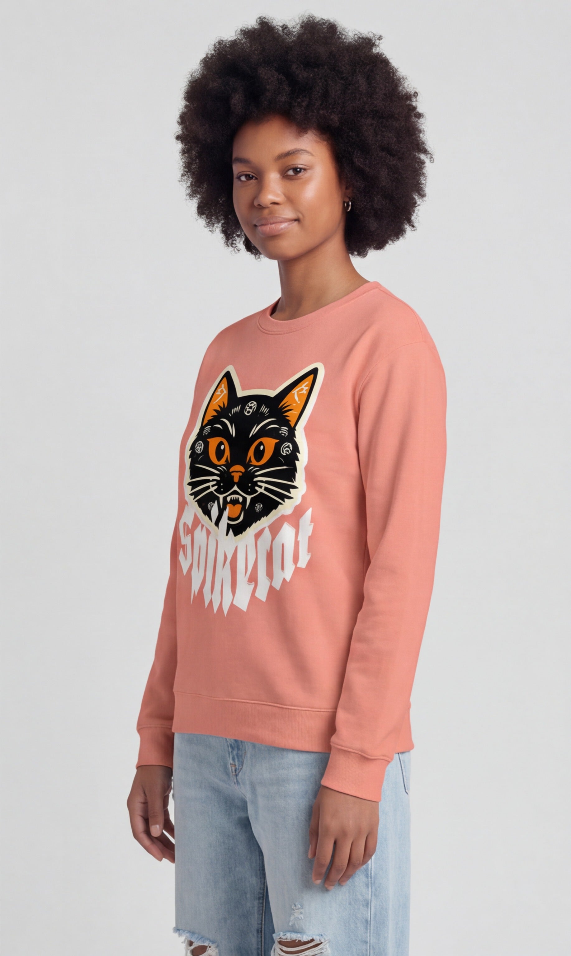 Spikecat — Fierce Volleyball Cat Sweatshirt