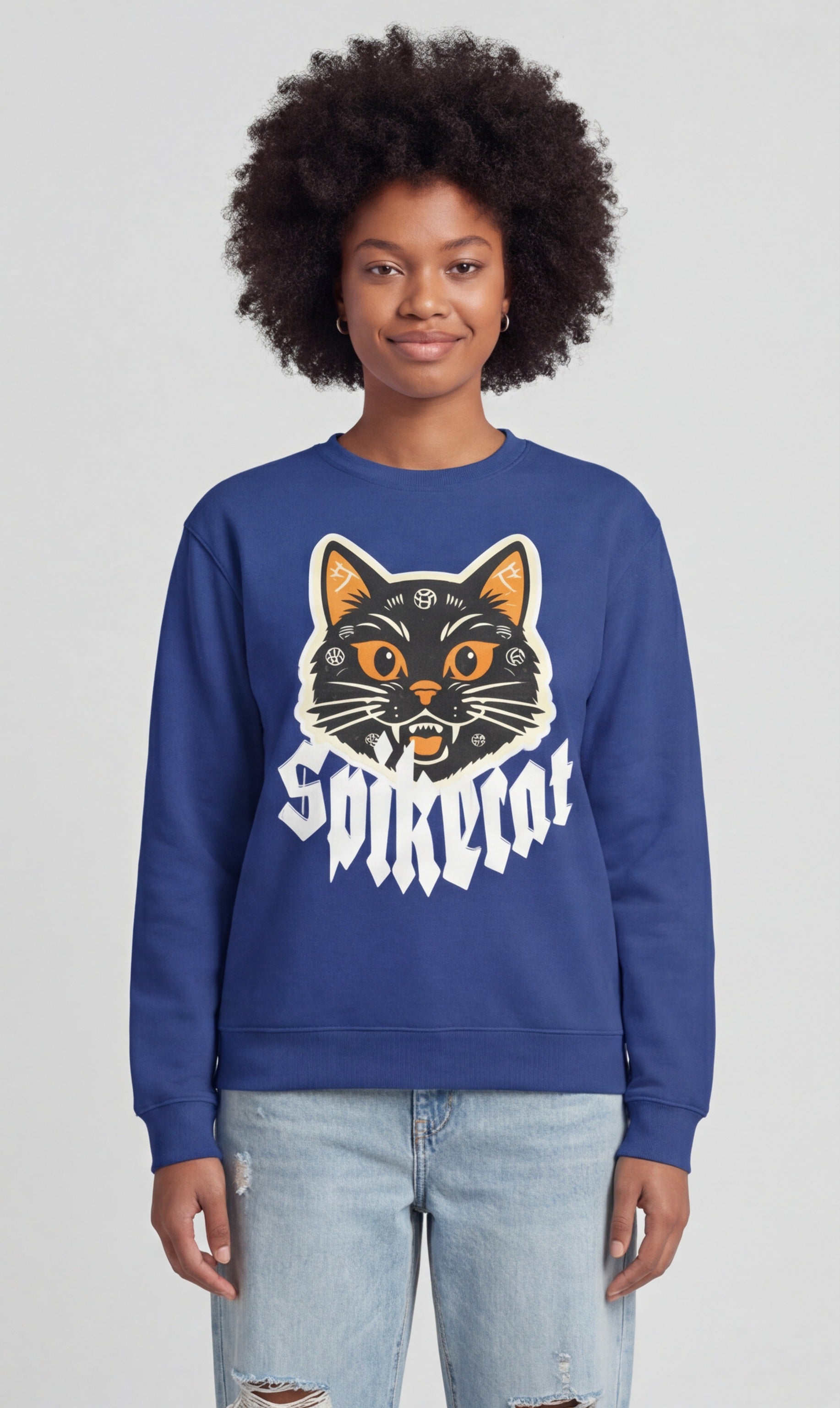 Spikecat — Fierce Volleyball Cat Sweatshirt