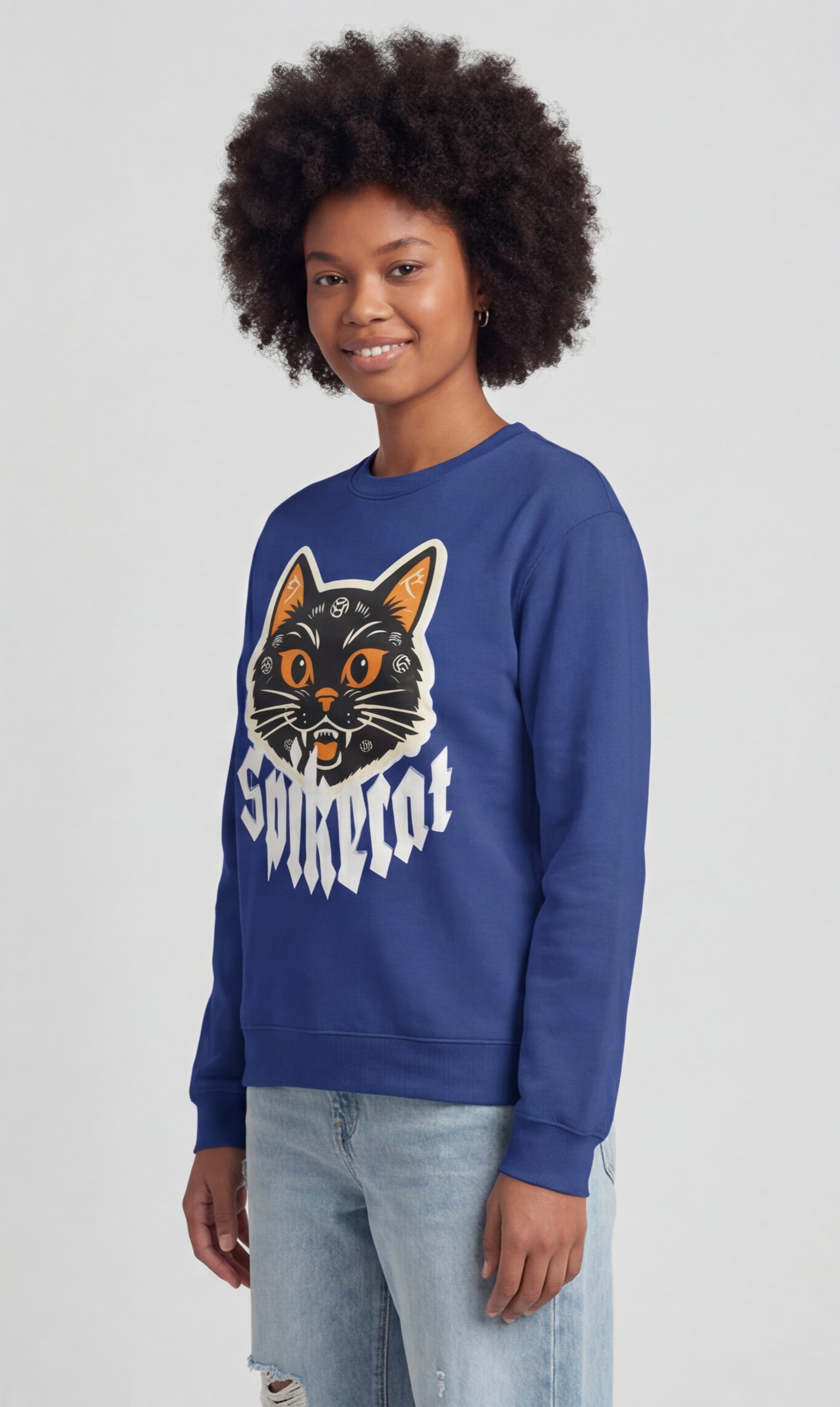 Spikecat — Fierce Volleyball Cat Sweatshirt