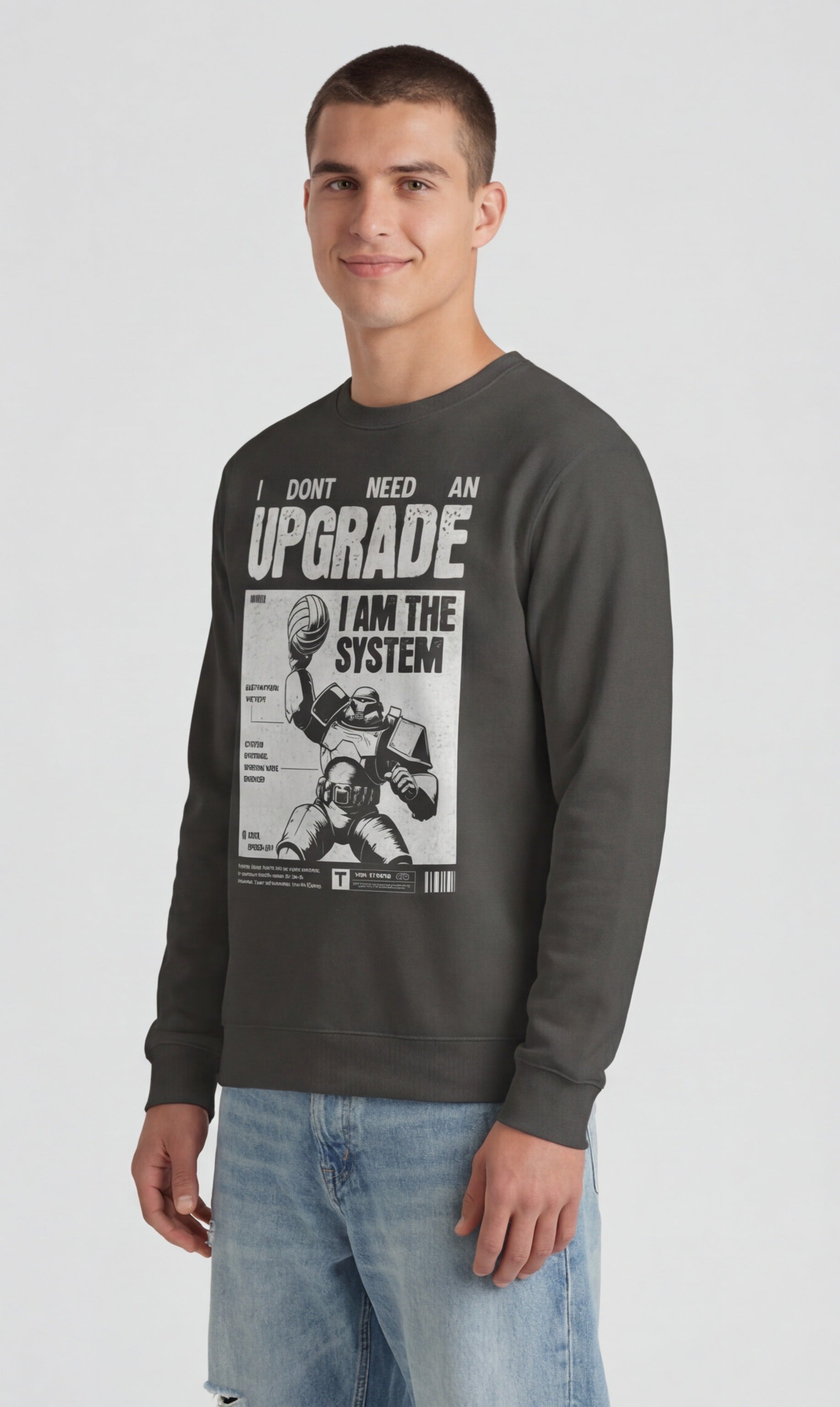 I Am the System — Volleyball Sweatshirt