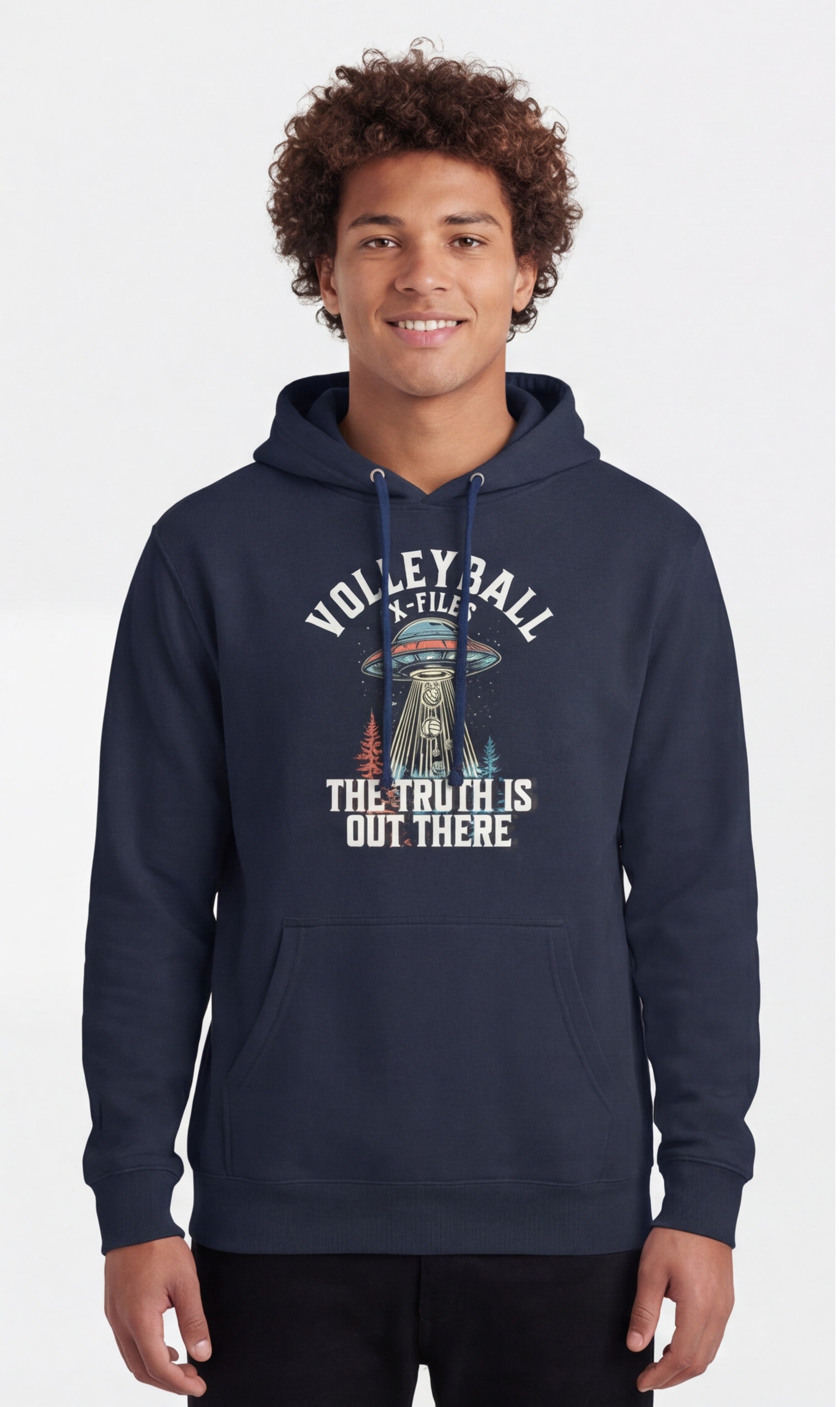 Volleyball X-Files Hoodie