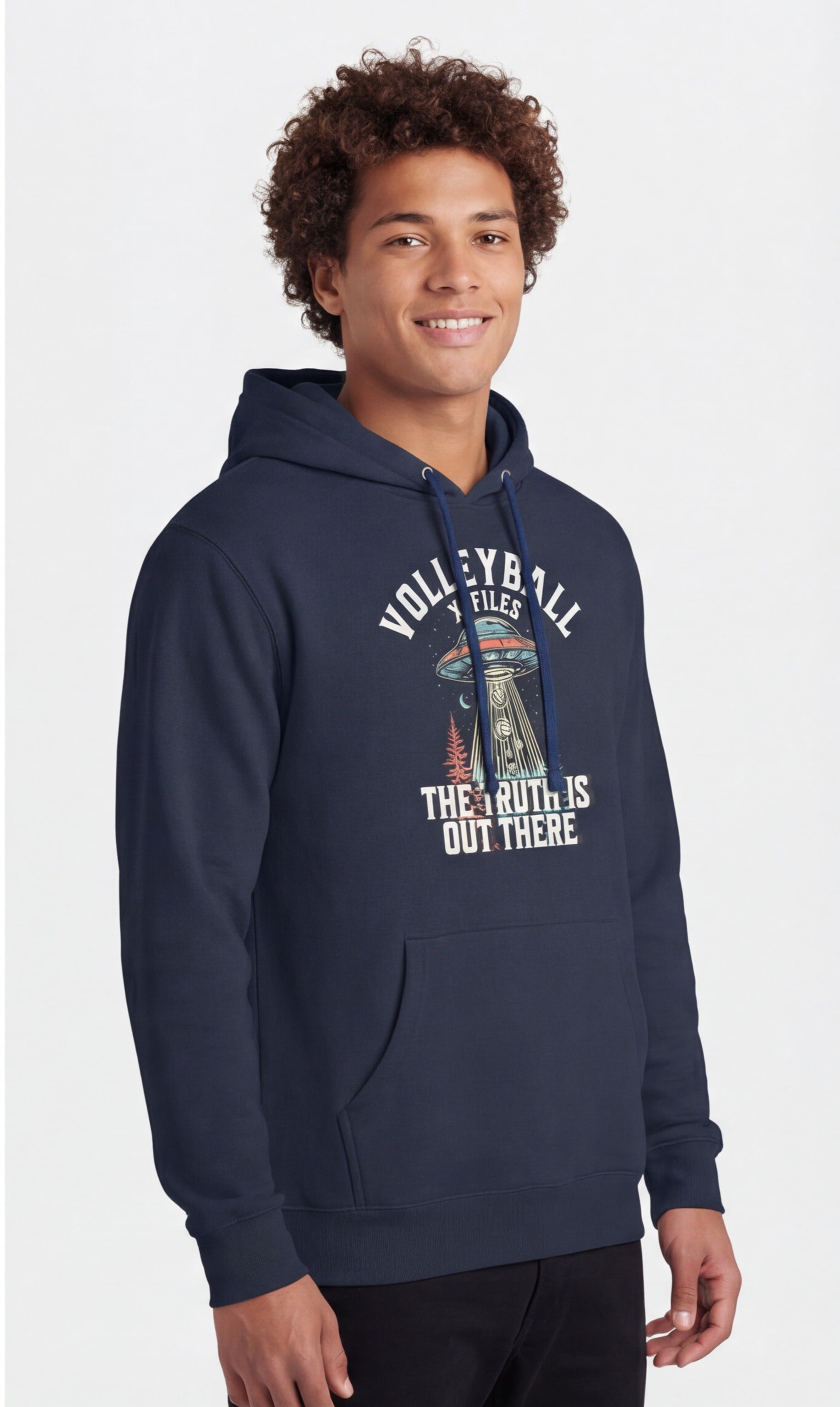 Volleyball X-Files Hoodie