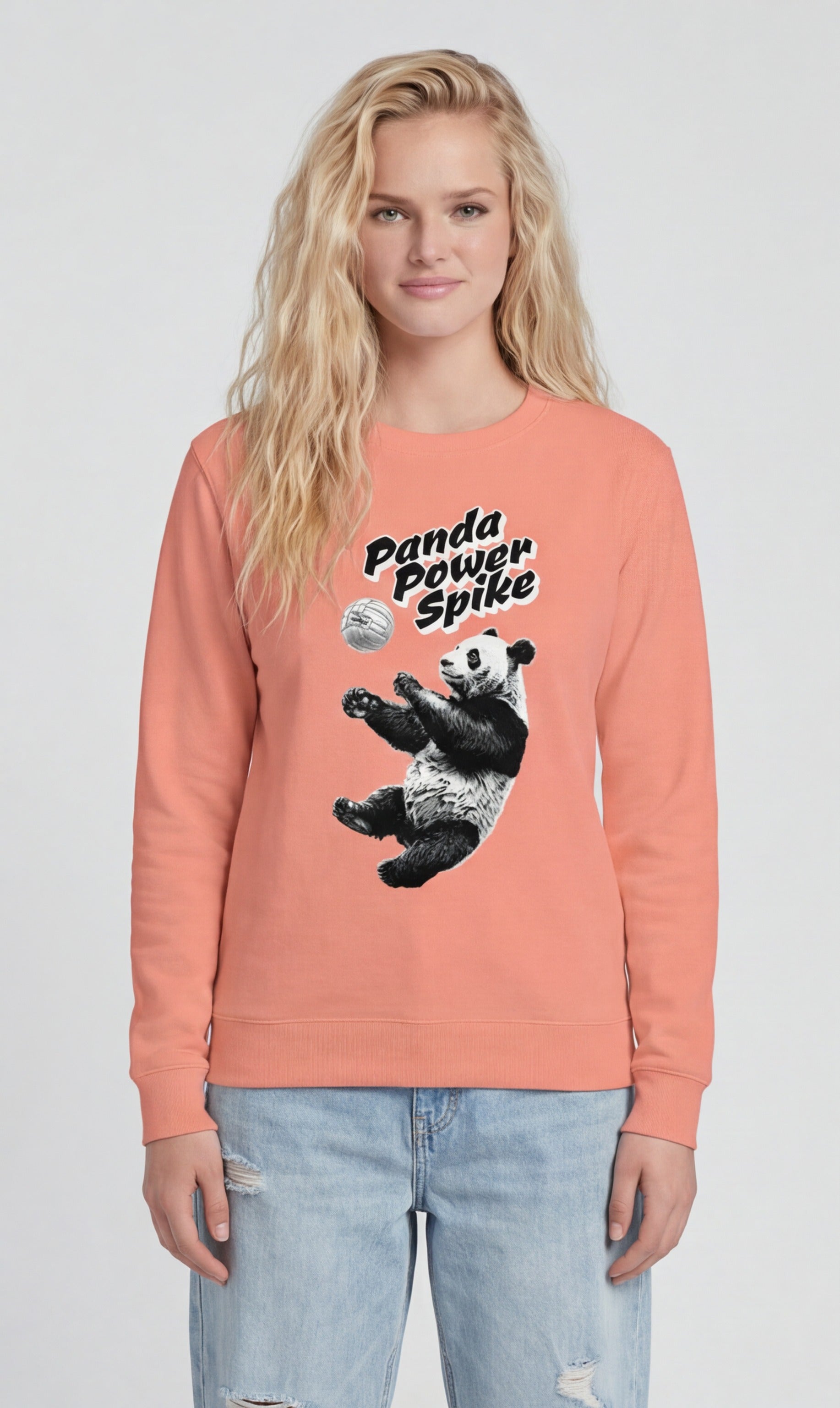 Panda Power Spike Sweatshirt
