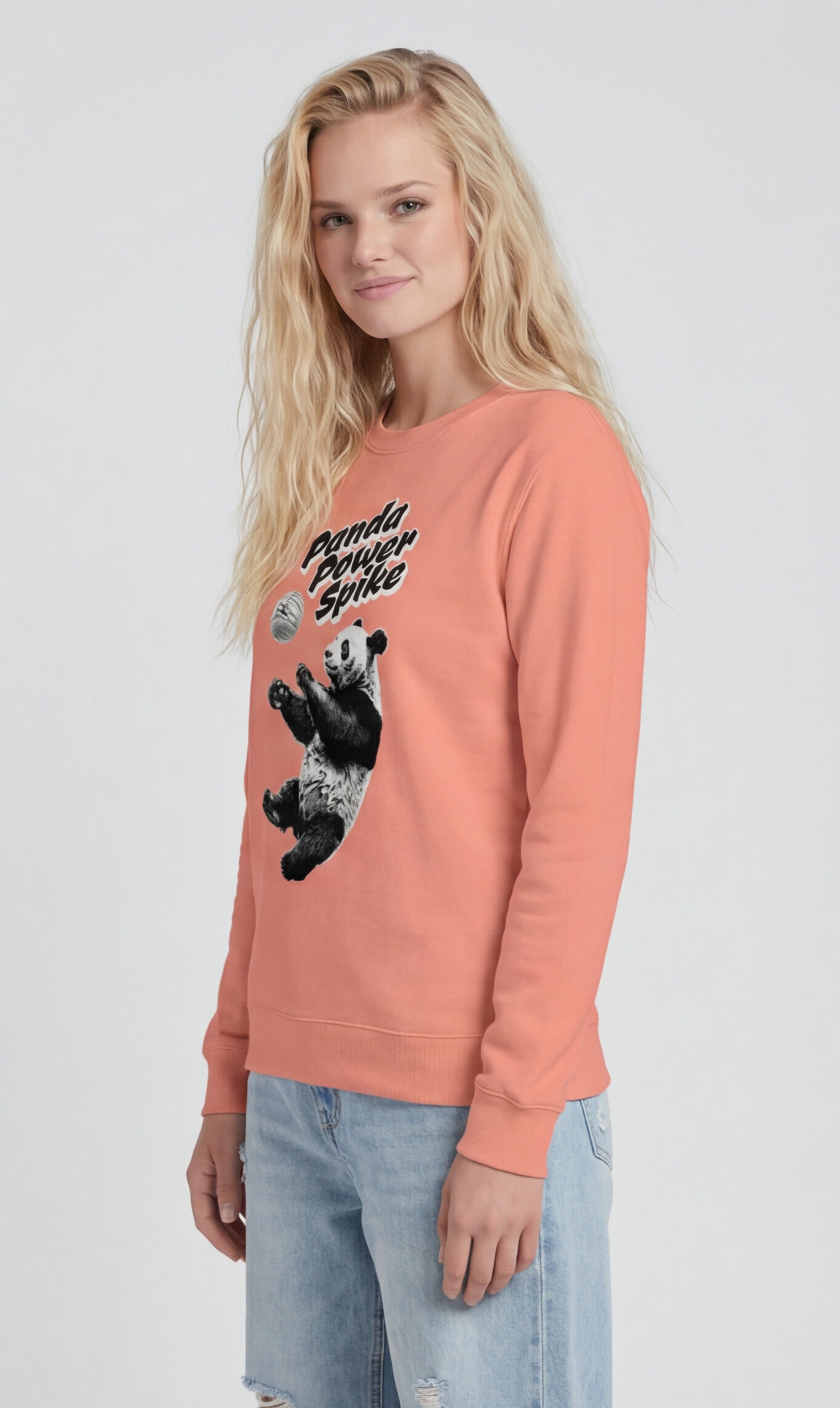 Panda Power Spike Sweatshirt
