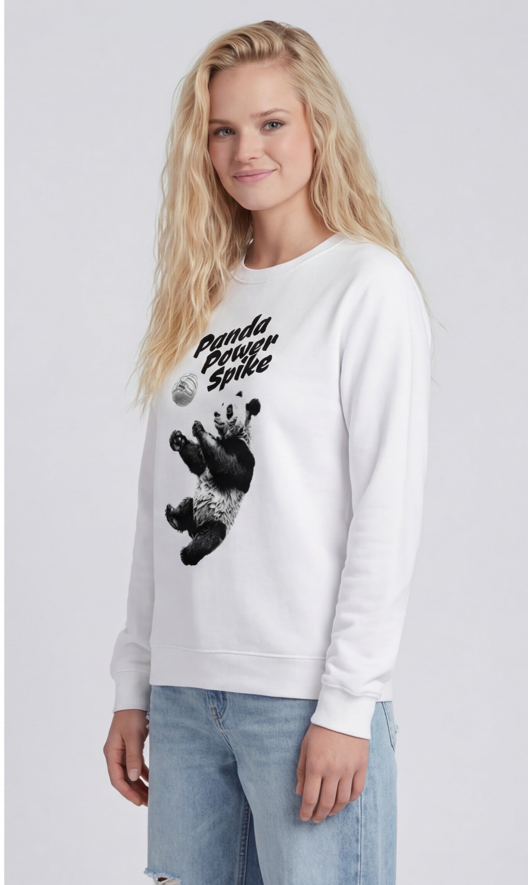 Panda Power Spike Sweatshirt