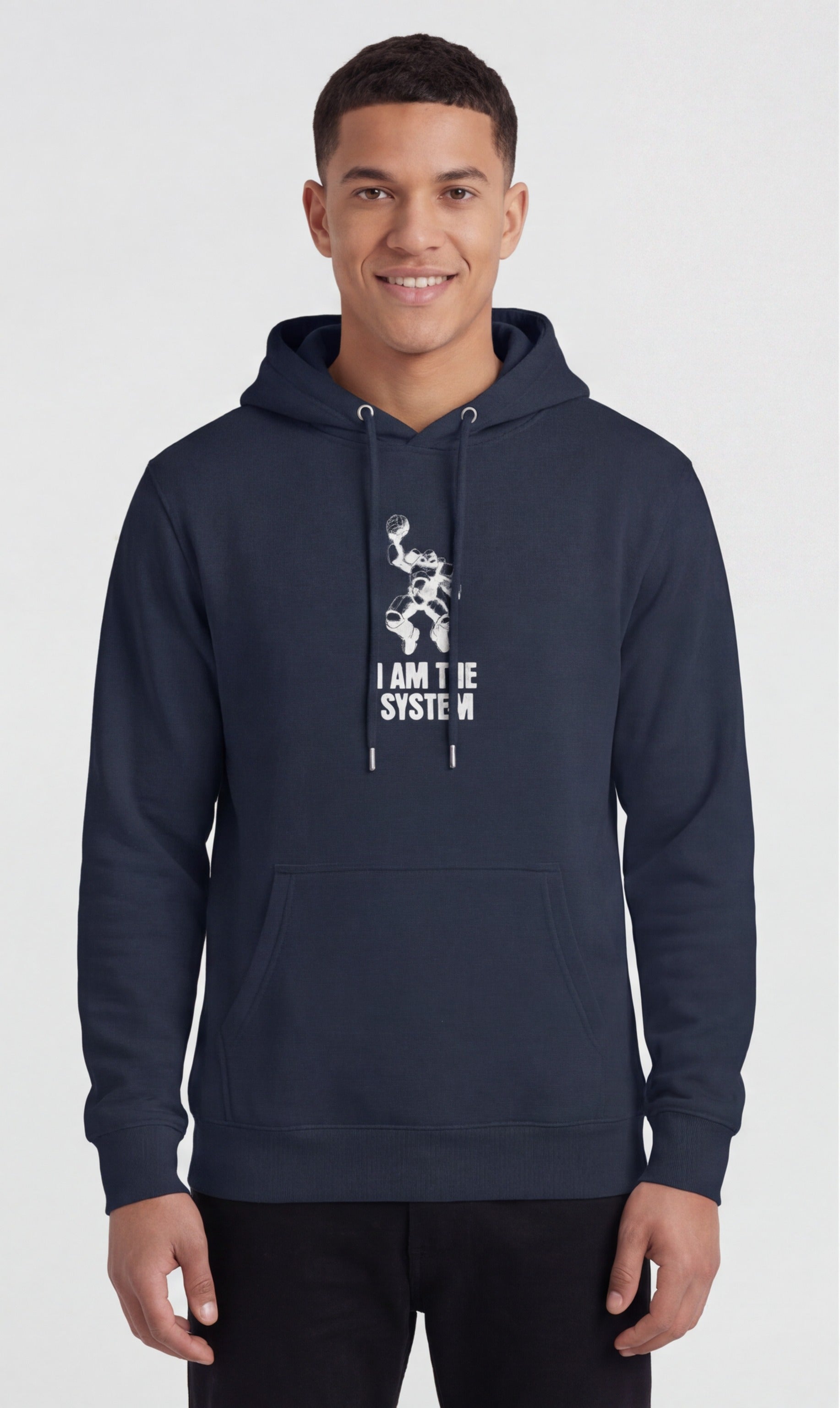 I Am the System — Volleyball Hoodie