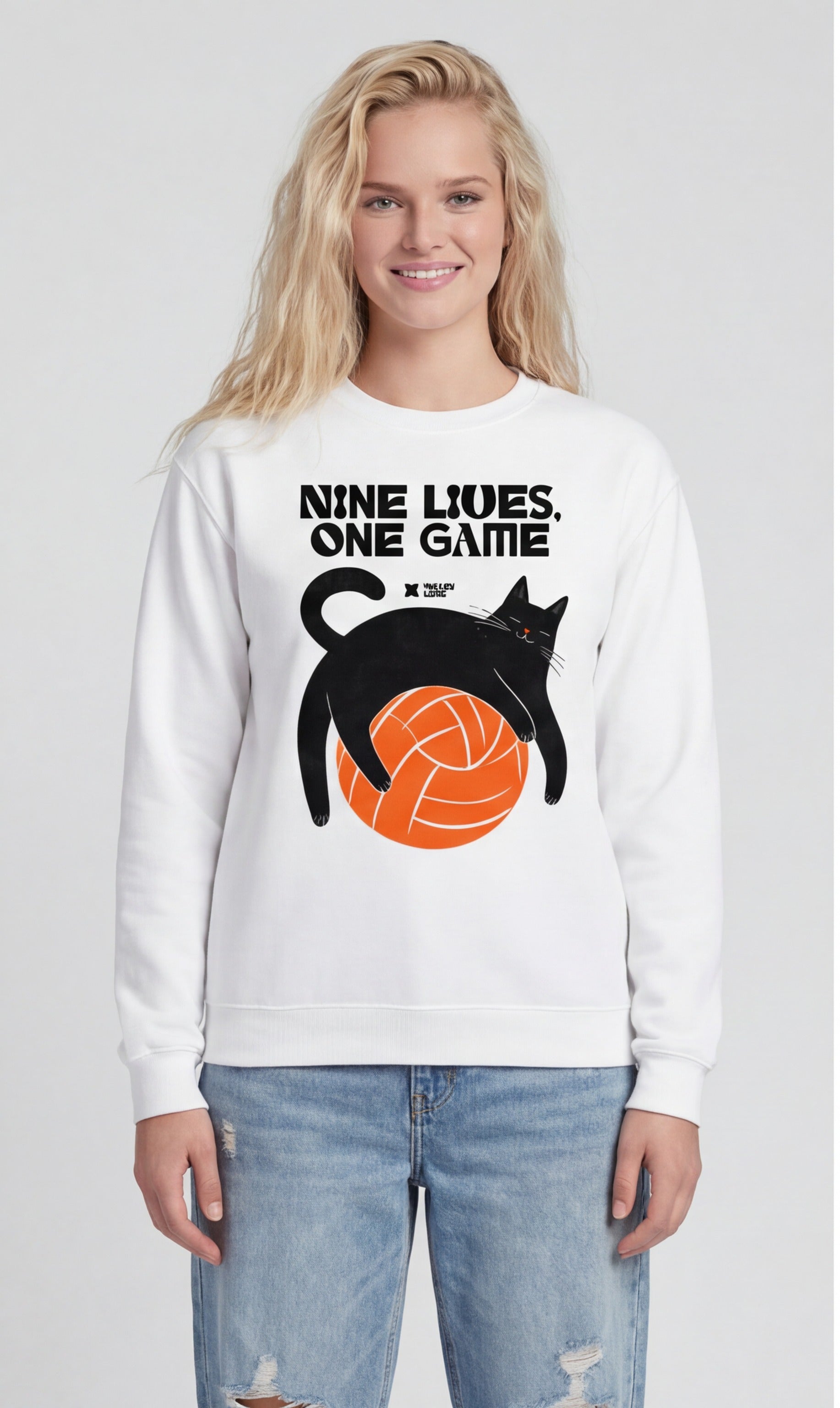 Nine Lives, One Game  Sweatshirt