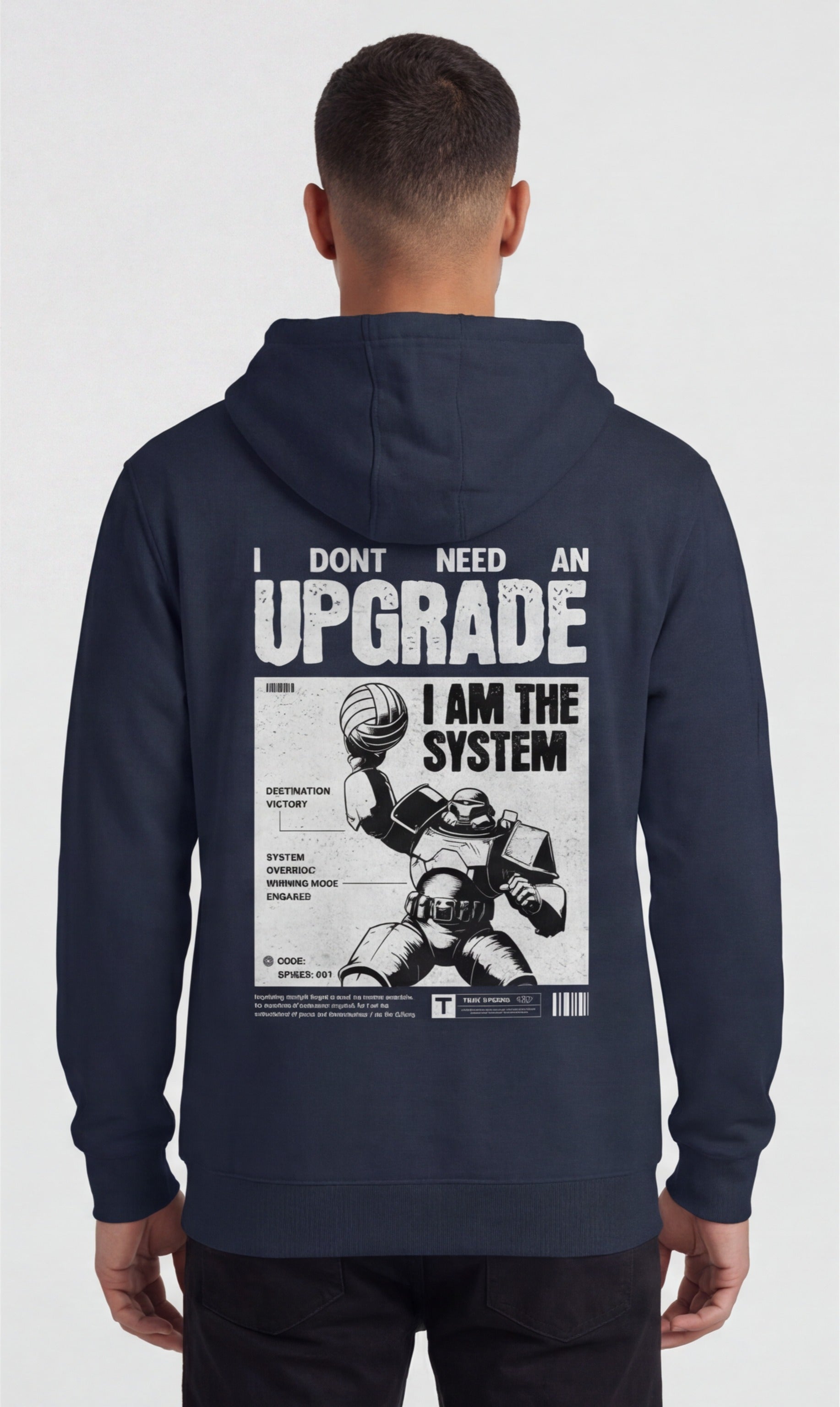 I Am the System — Volleyball Hoodie