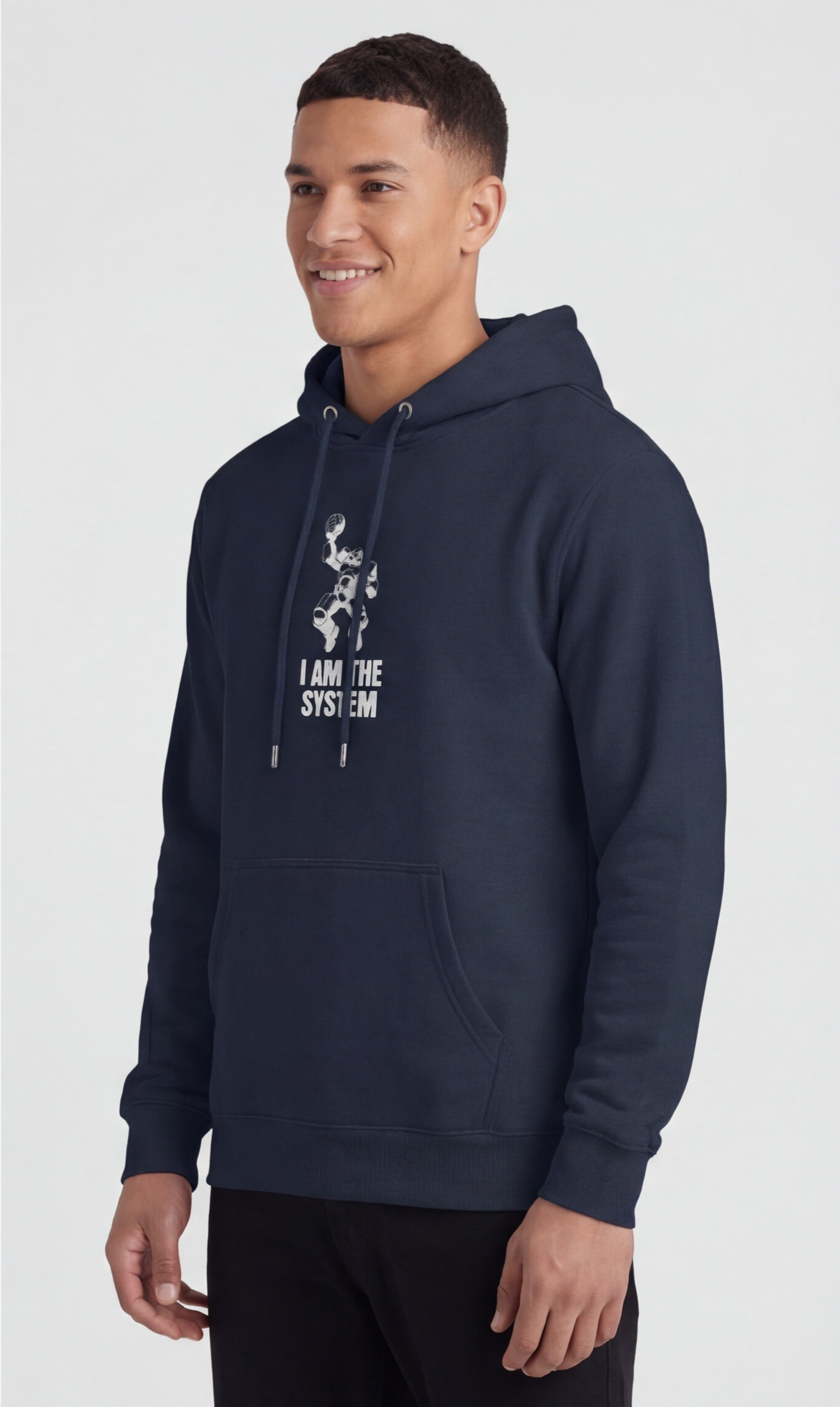 I Am the System — Volleyball Hoodie