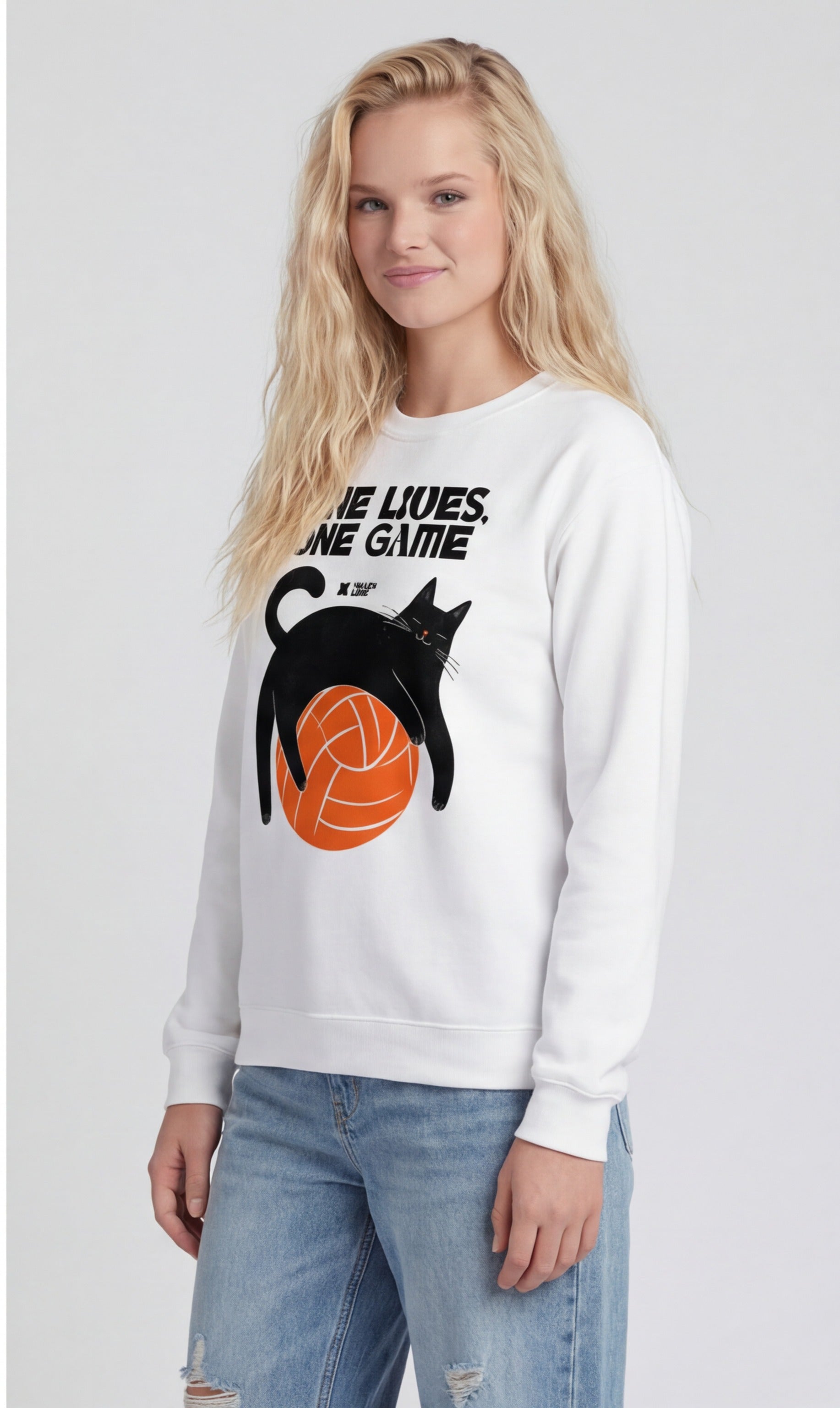 Nine Lives, One Game  Sweatshirt