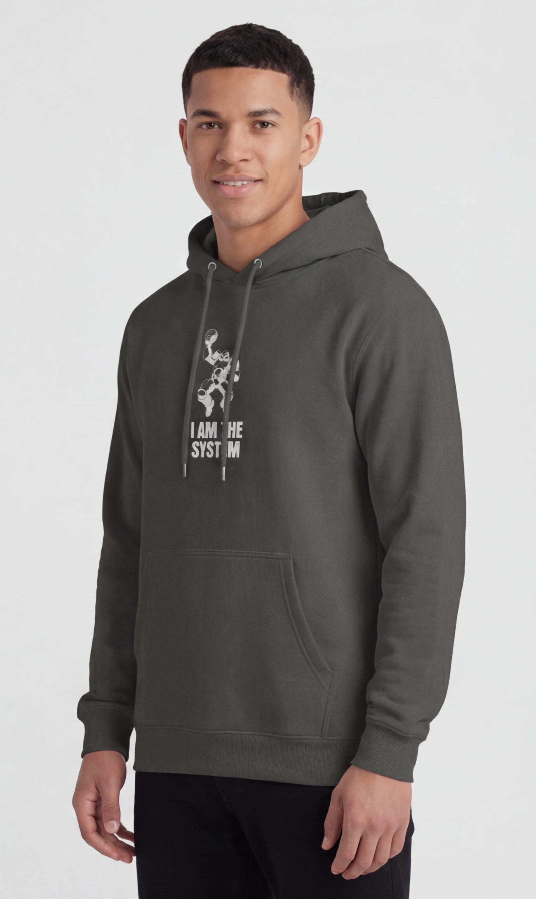 I Am the System — Volleyball Hoodie