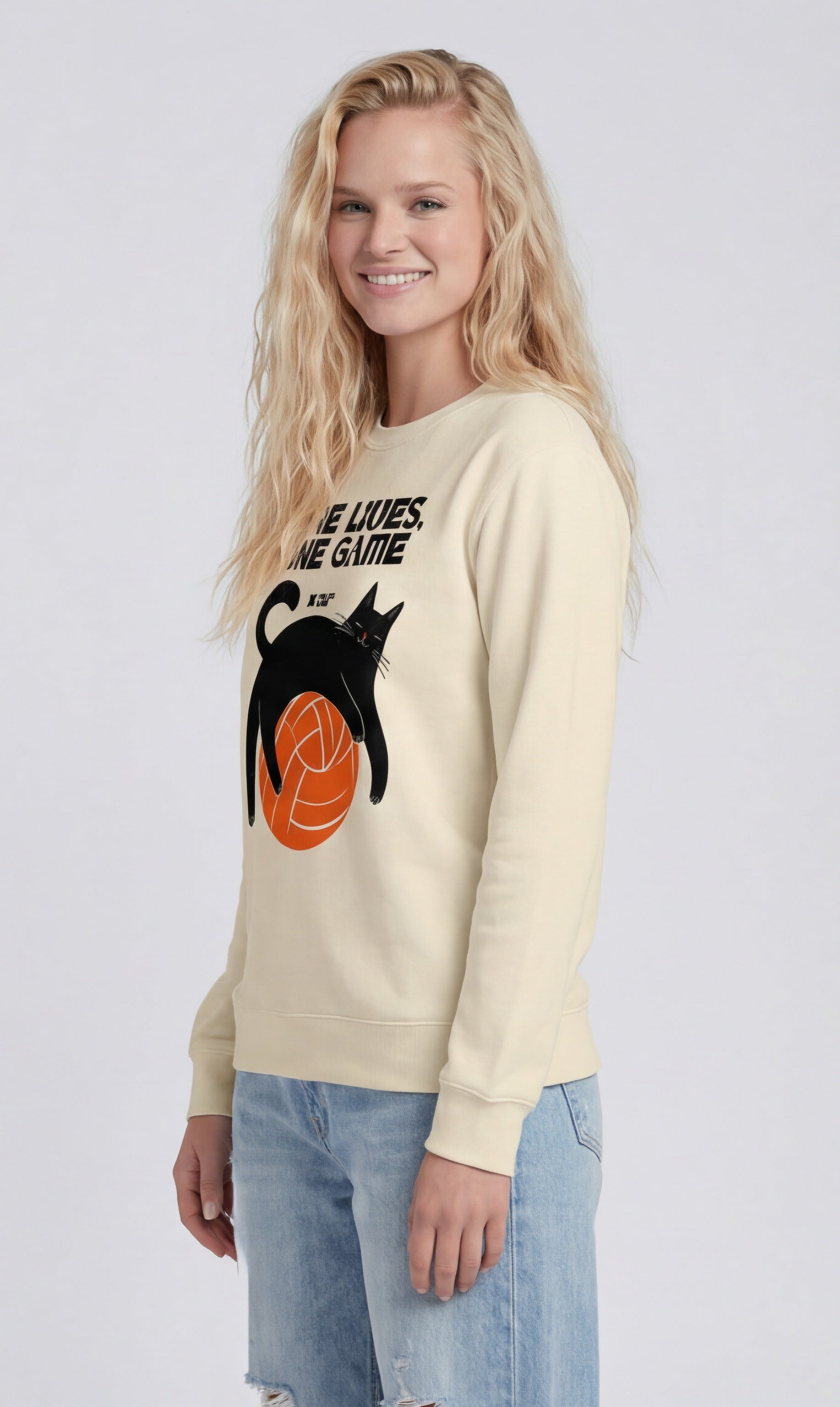 Nine Lives, One Game  Sweatshirt