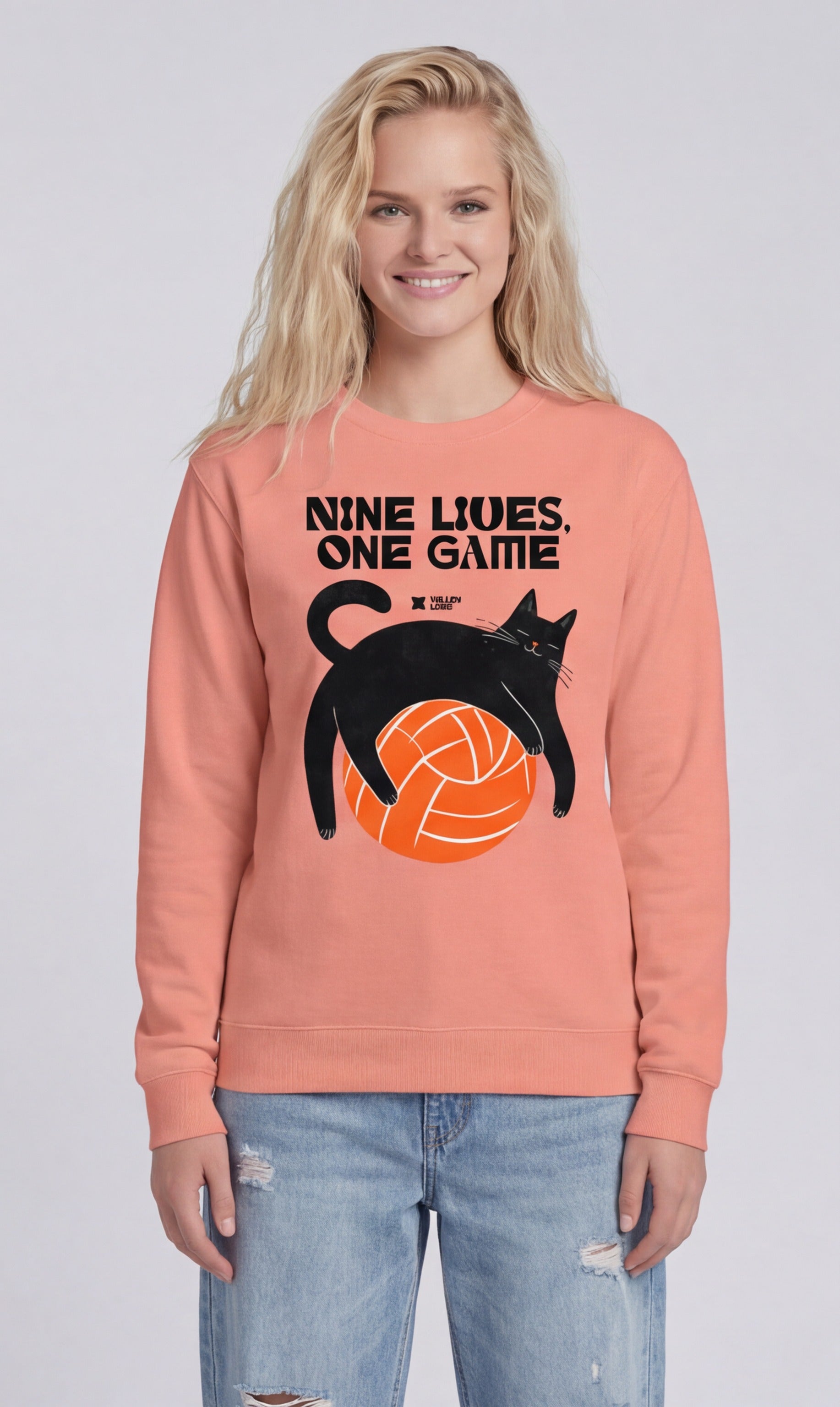 Nine Lives, One Game  Sweatshirt