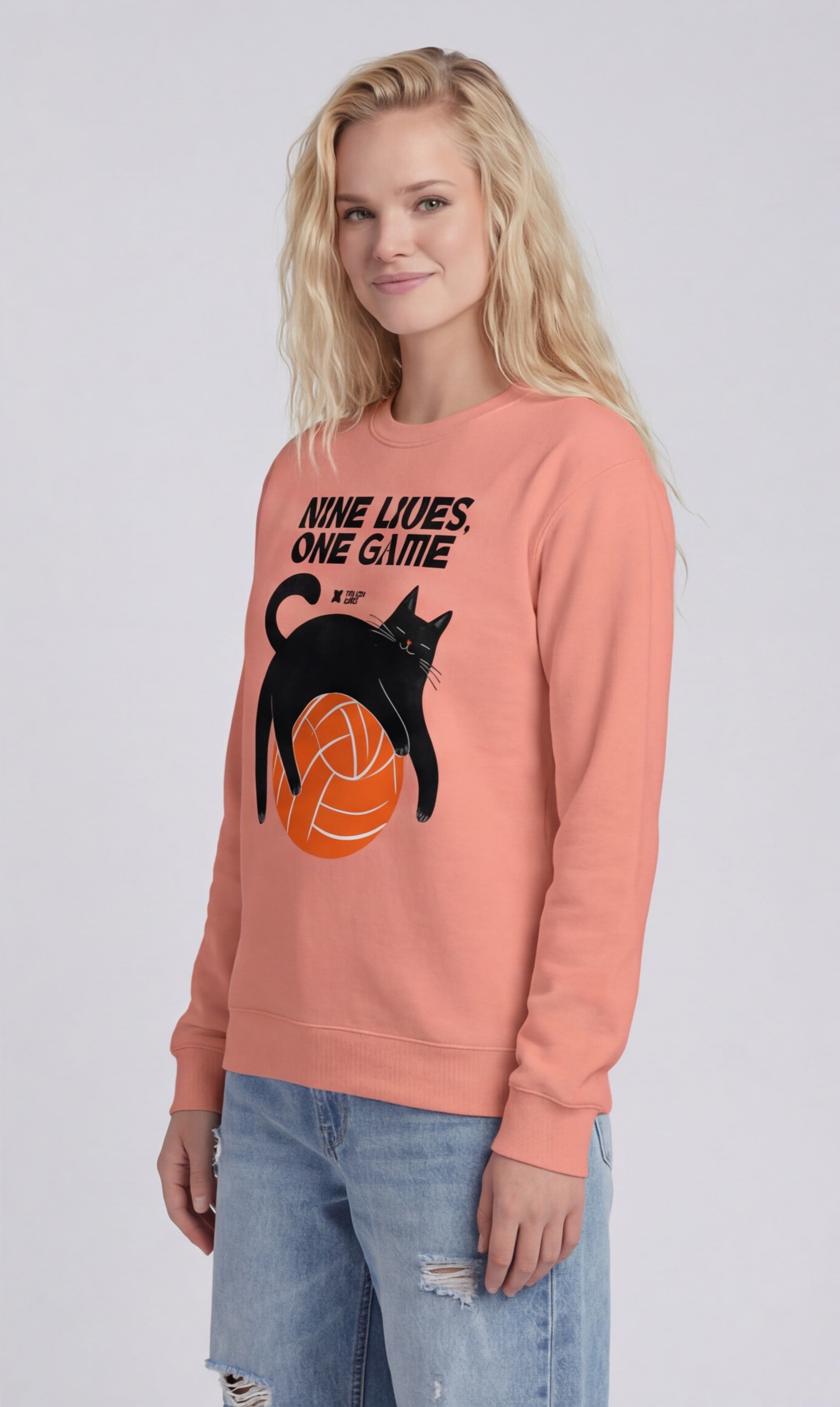 Nine Lives, One Game  Sweatshirt