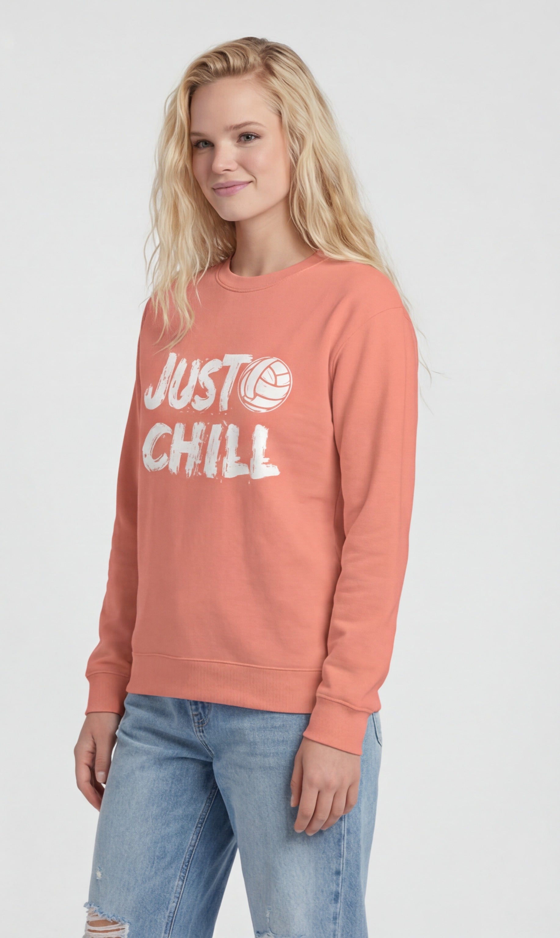 Easy Serve, Easy Life Volleyball Sweatshirt