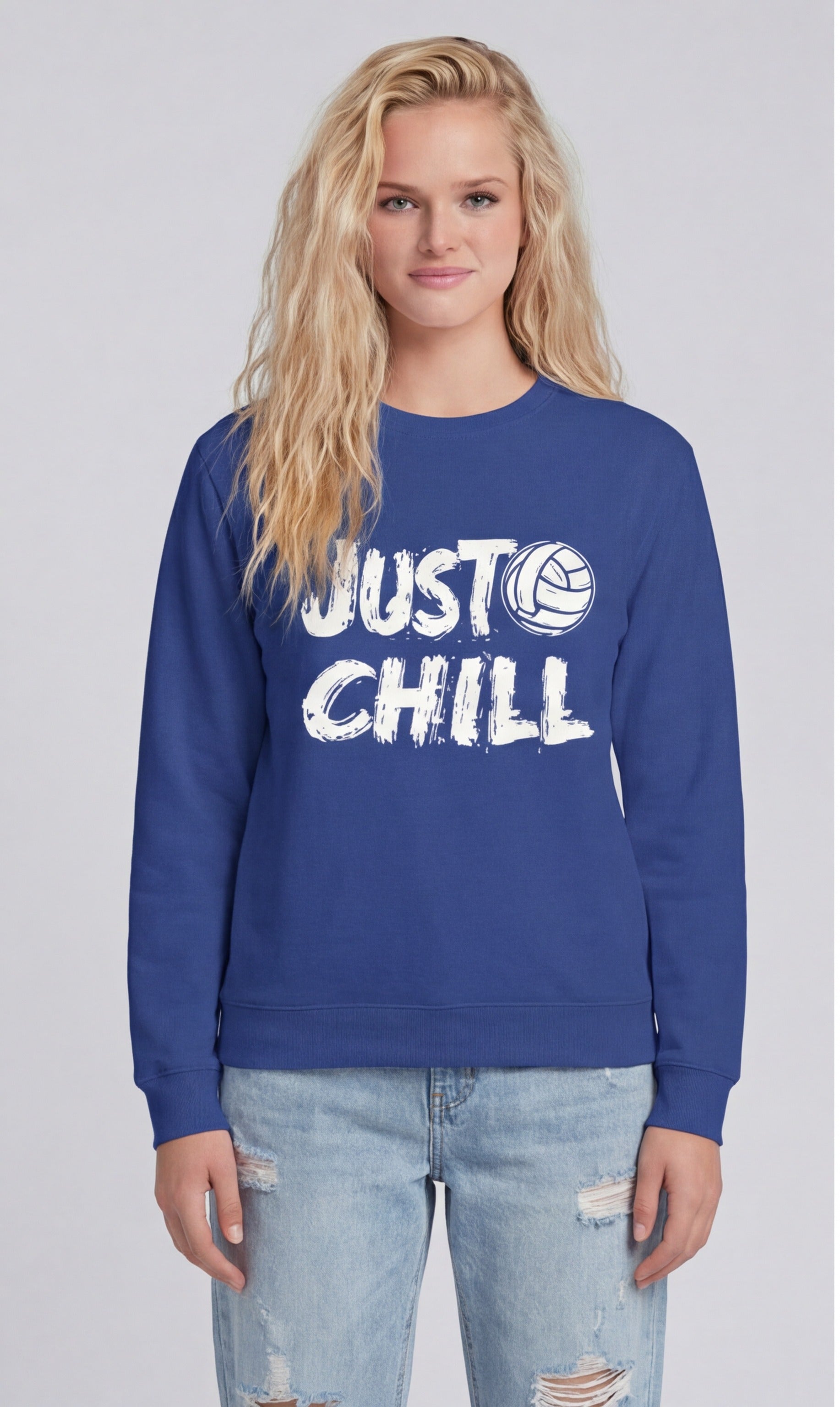 Easy Serve, Easy Life Volleyball Sweatshirt