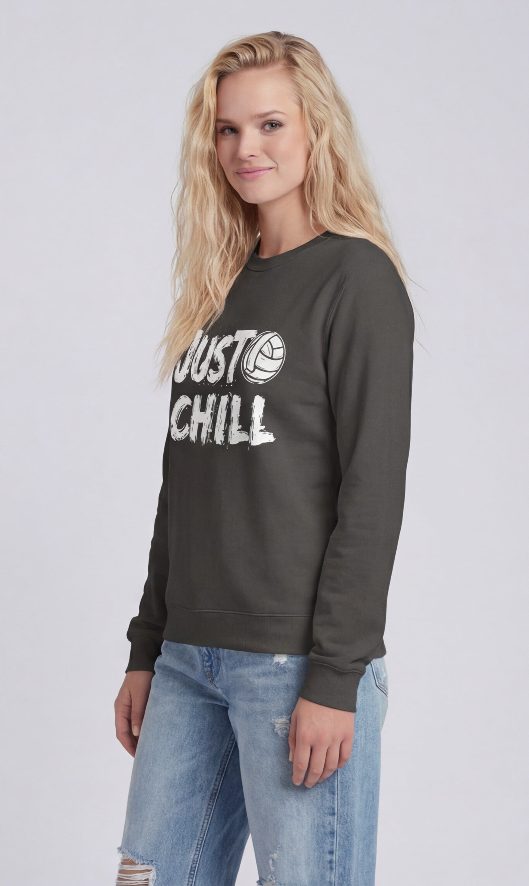 Easy Serve, Easy Life Volleyball Sweatshirt