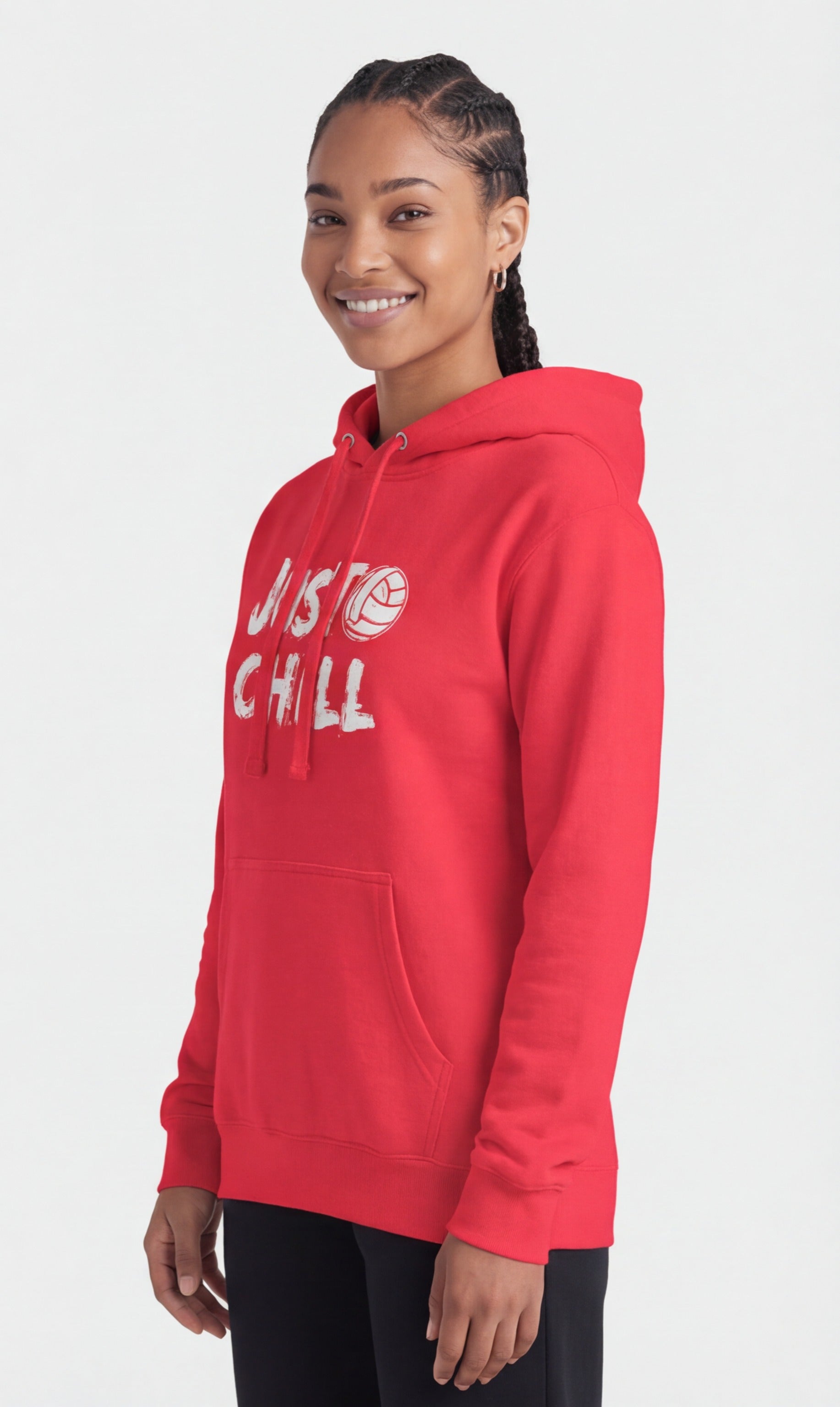 Easy Serve, Easy Life Volleyball Hoodie