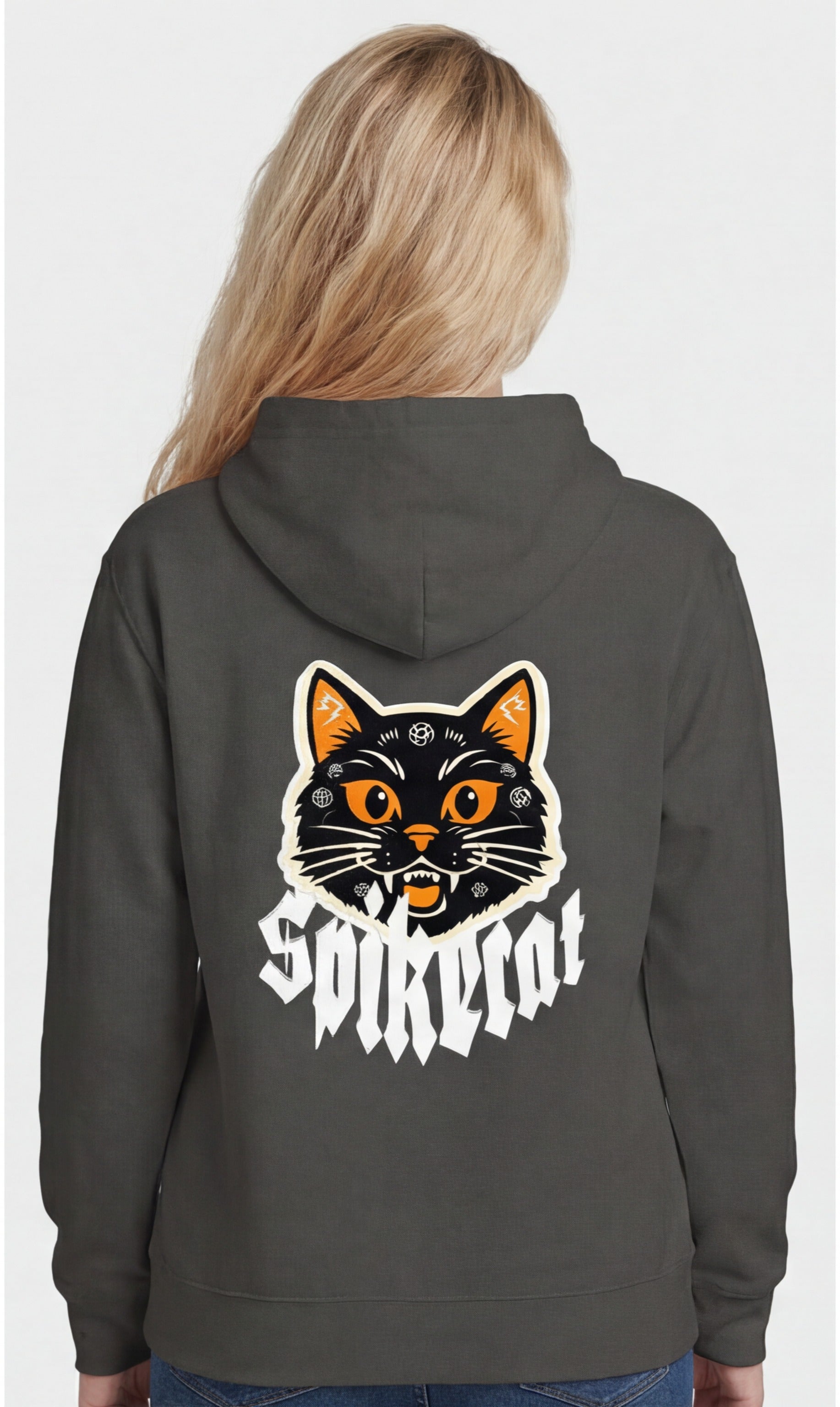 Spikecat — Fierce Volleyball Cat Hoodie