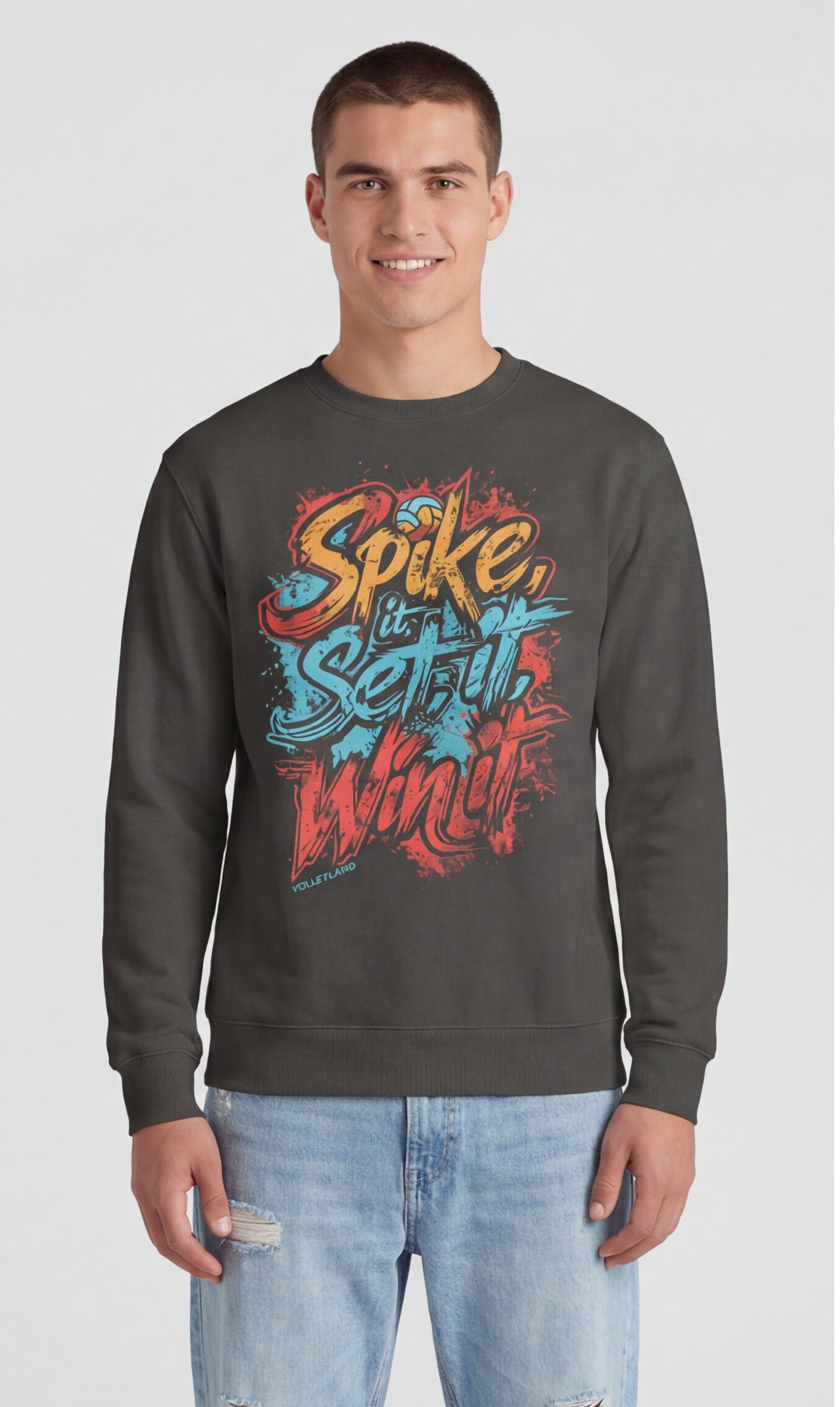 Spike It, Set It, Win It  Sweatshirt