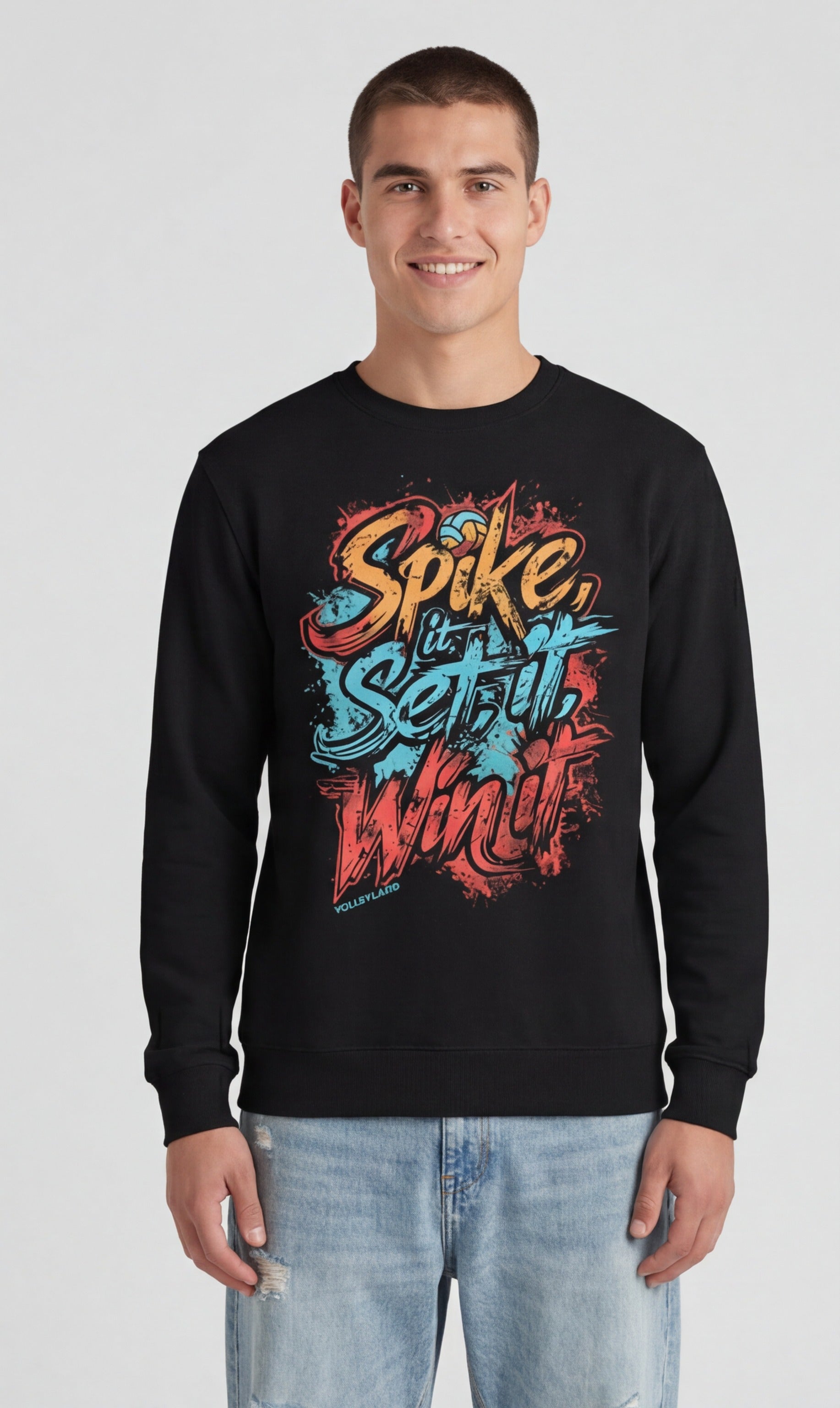 Spike It, Set It, Win It  Sweatshirt