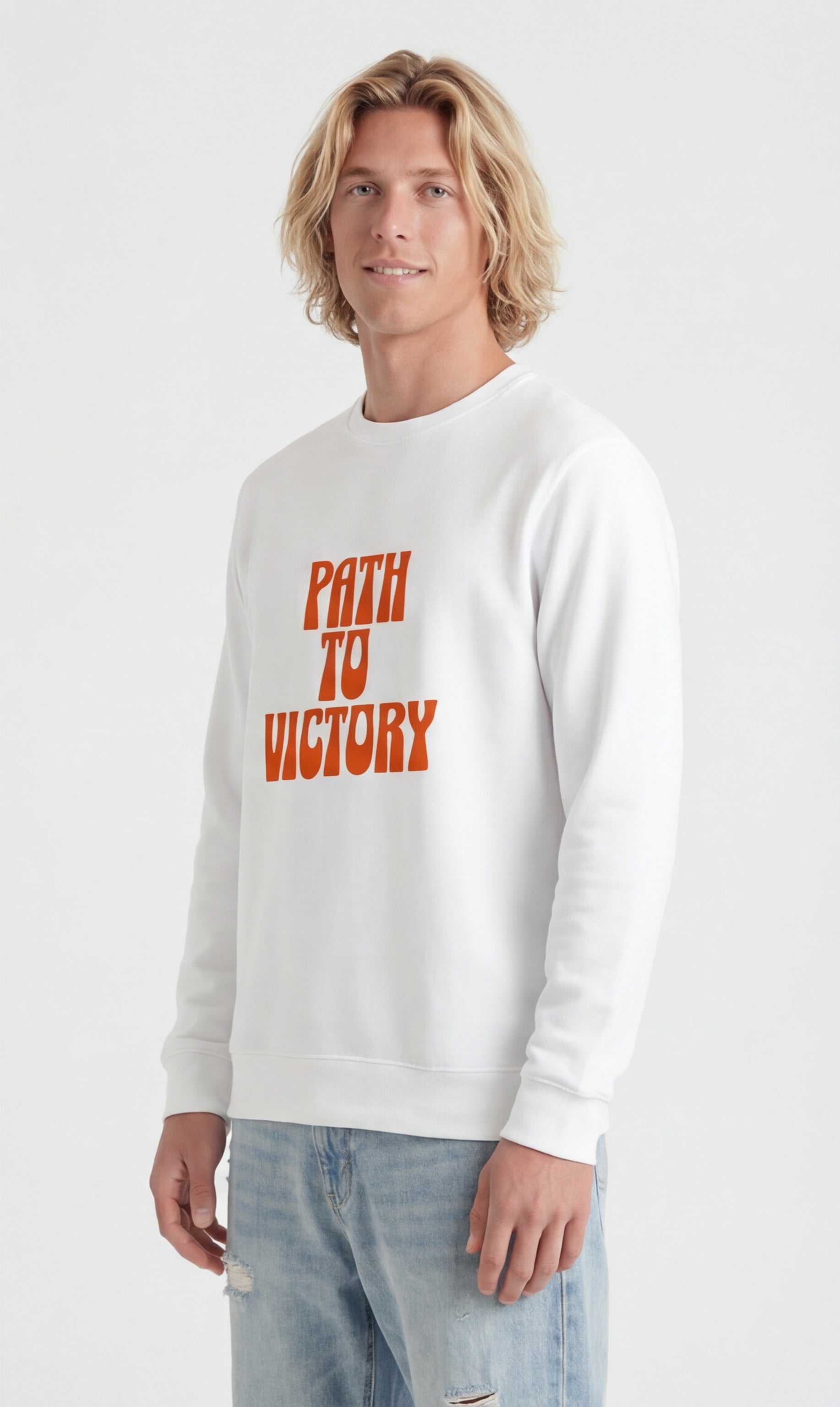 Path to Victory — Psychedelic Volleyball Sweatshirt