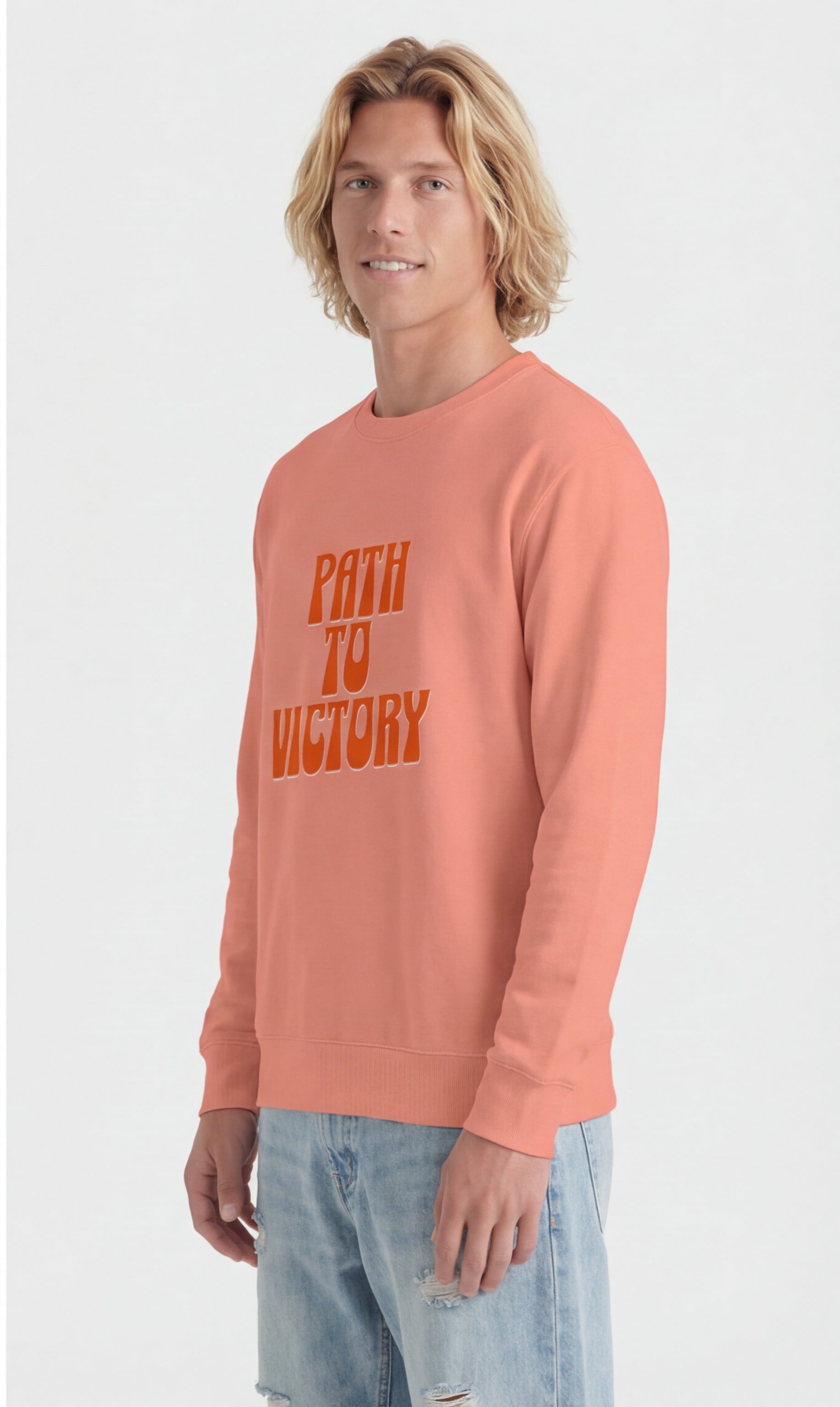 Path to Victory — Psychedelic Volleyball Sweatshirt