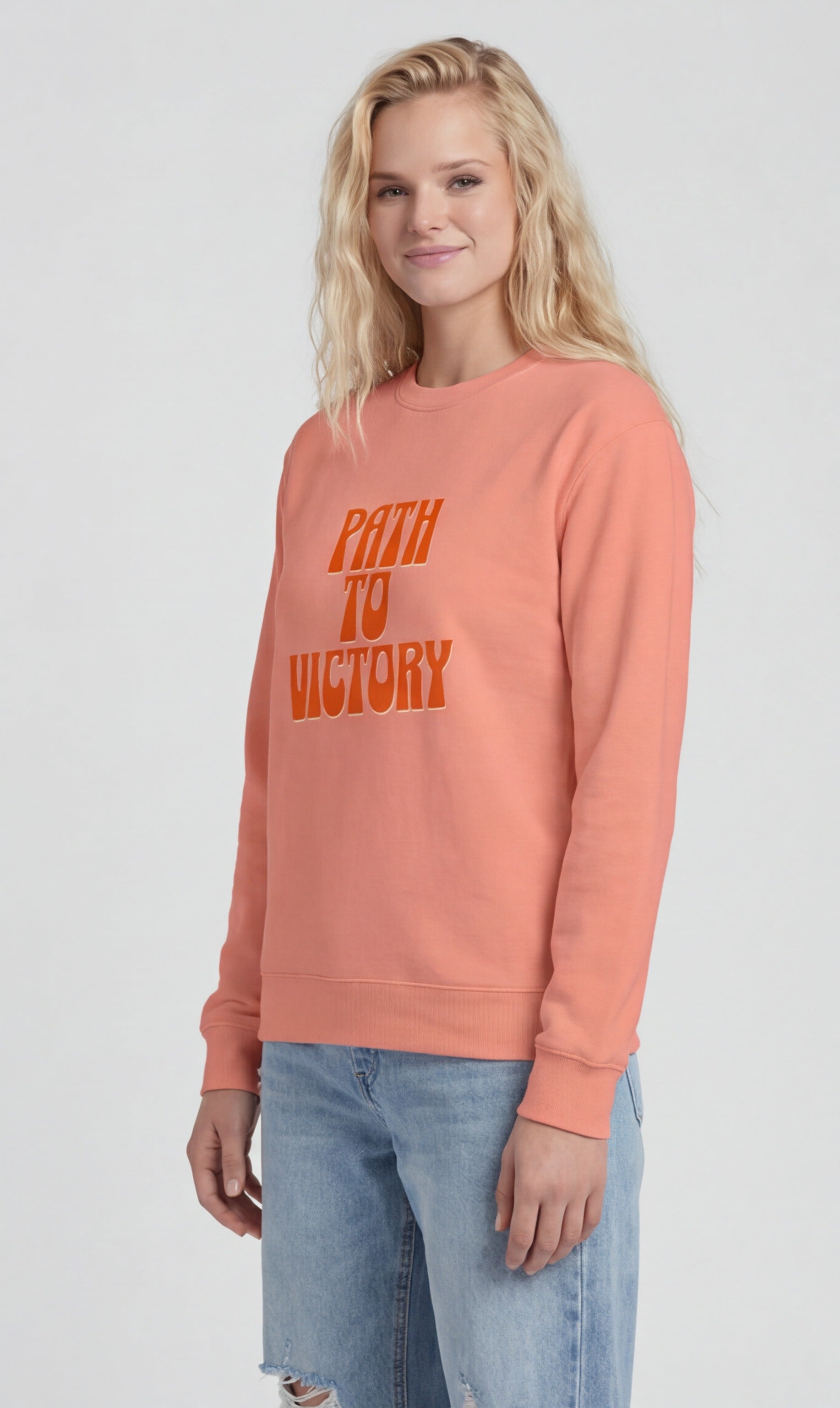 Path to Victory — Psychedelic Volleyball Sweatshirt