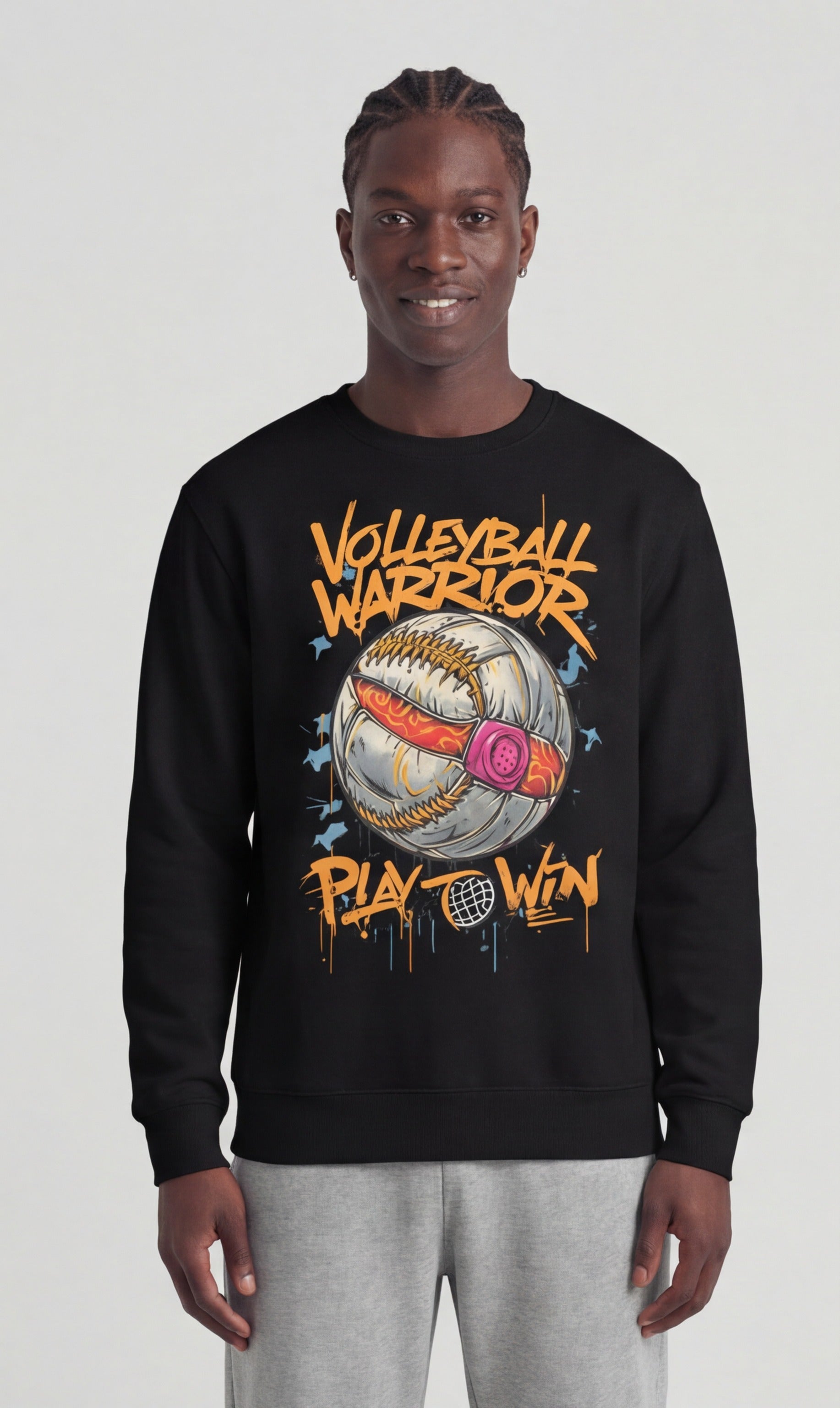 Volleyball Warrior Sweatshirt