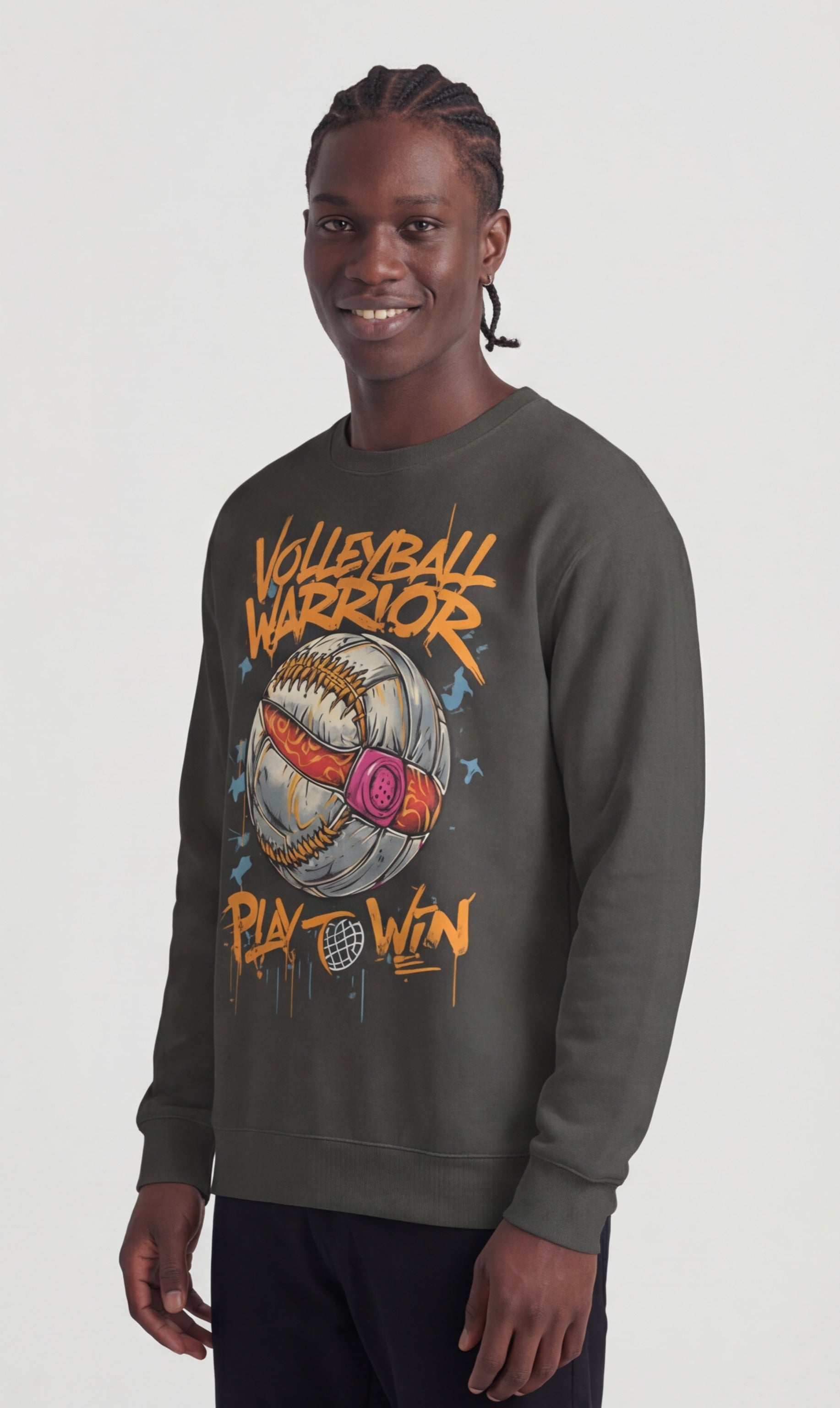 Volleyball Warrior Sweatshirt