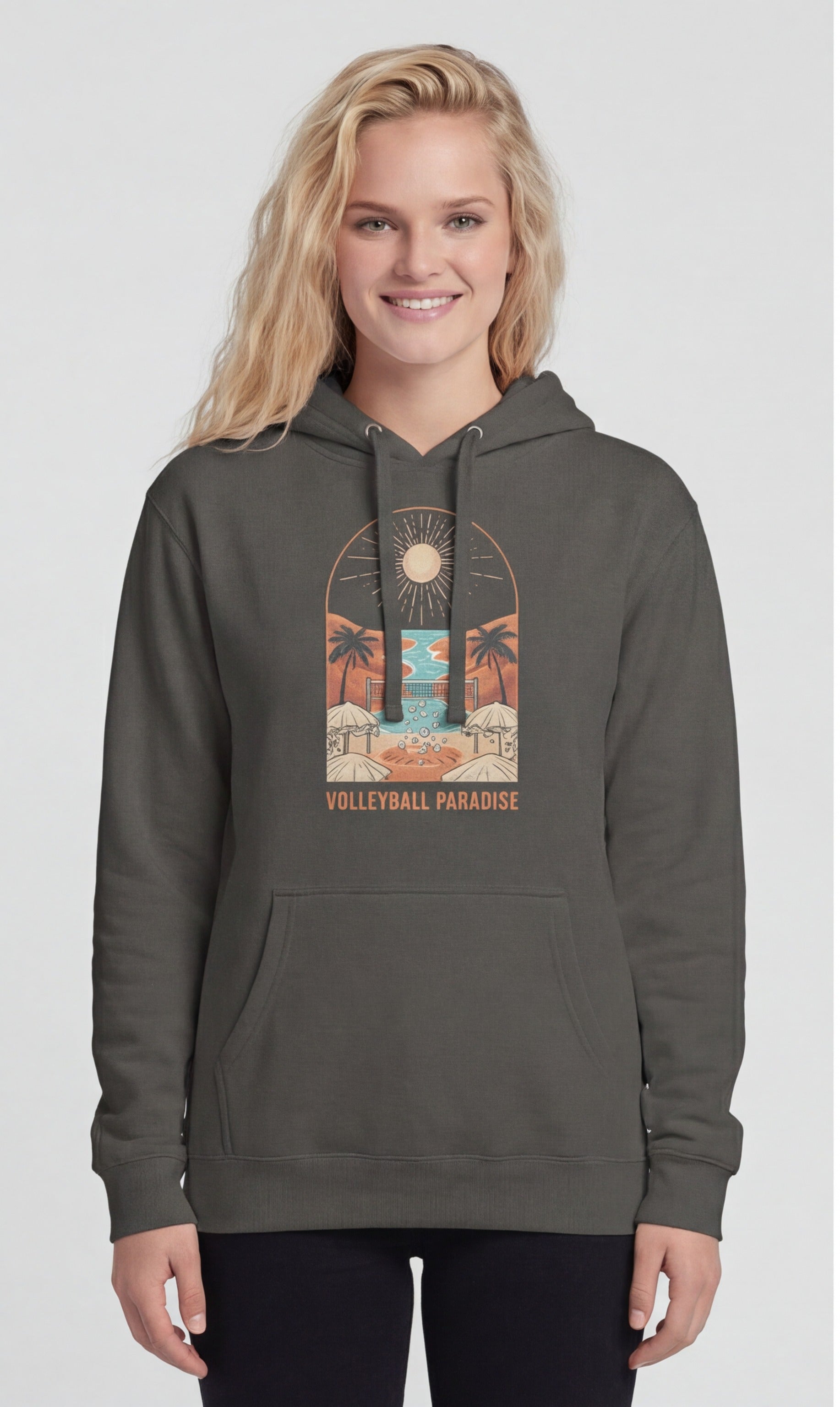 Volleyball Paradise Hoodie
