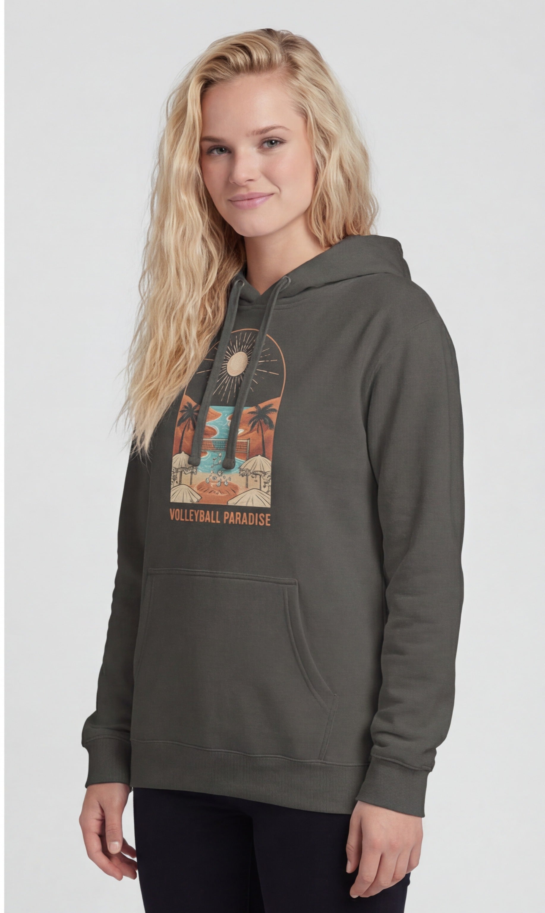 Volleyball Paradise Hoodie
