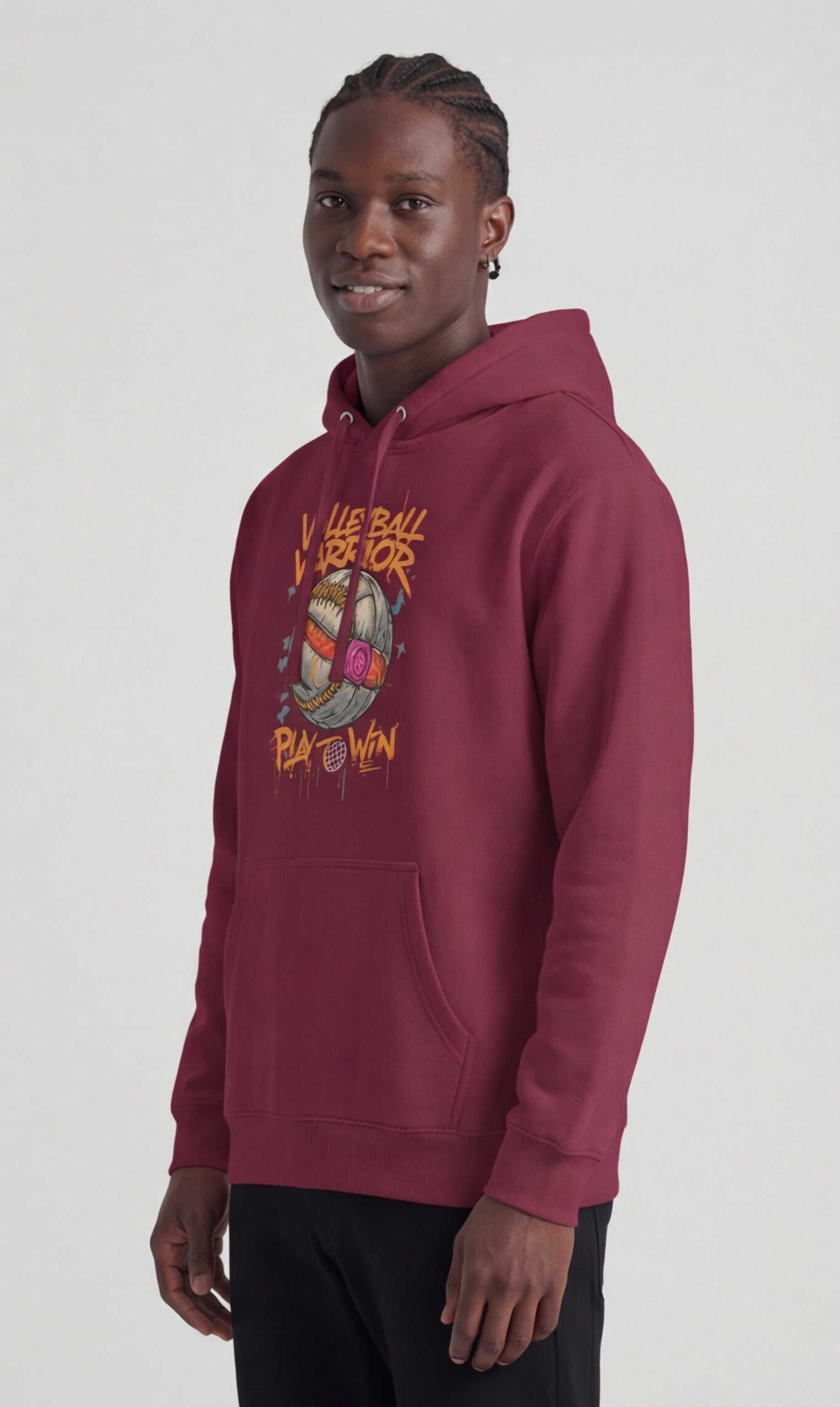 Volleyball Warrior Hoodie