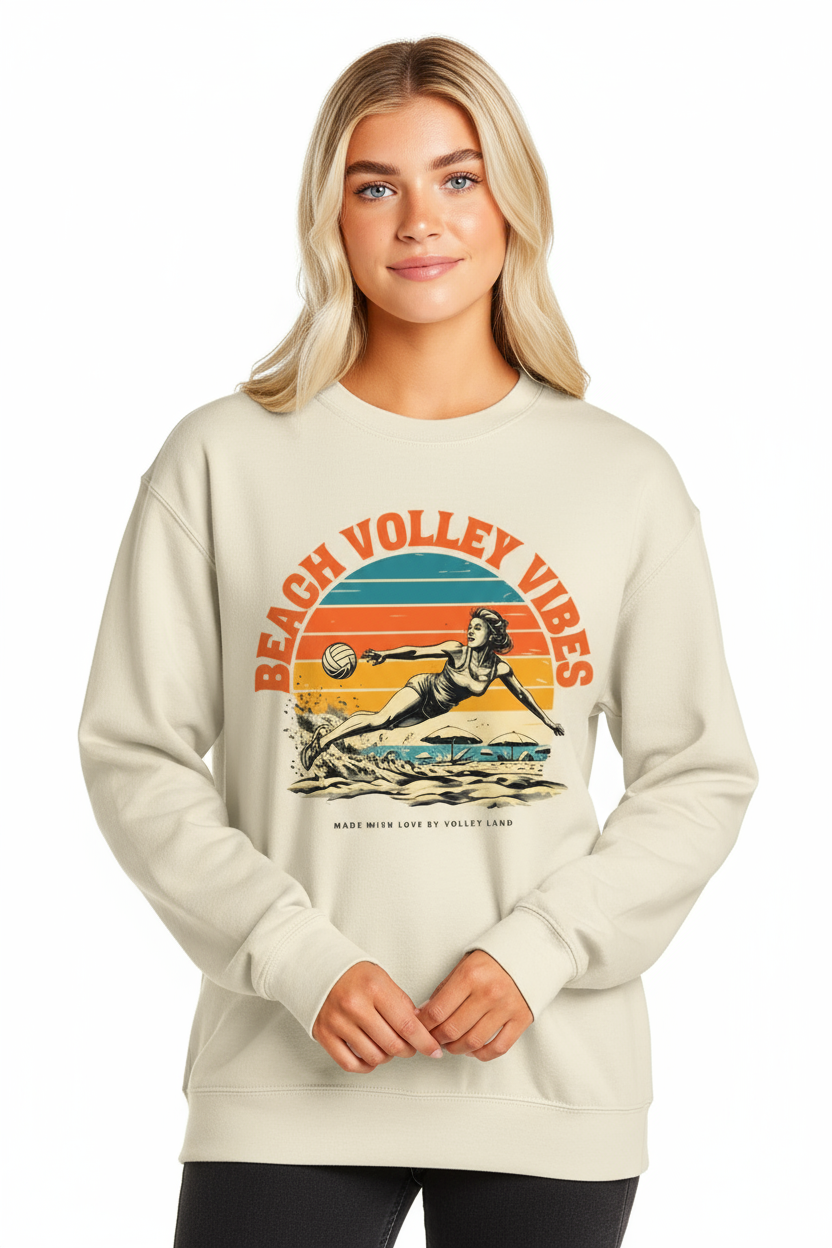 Beach Volley Vibes Sweatshirt