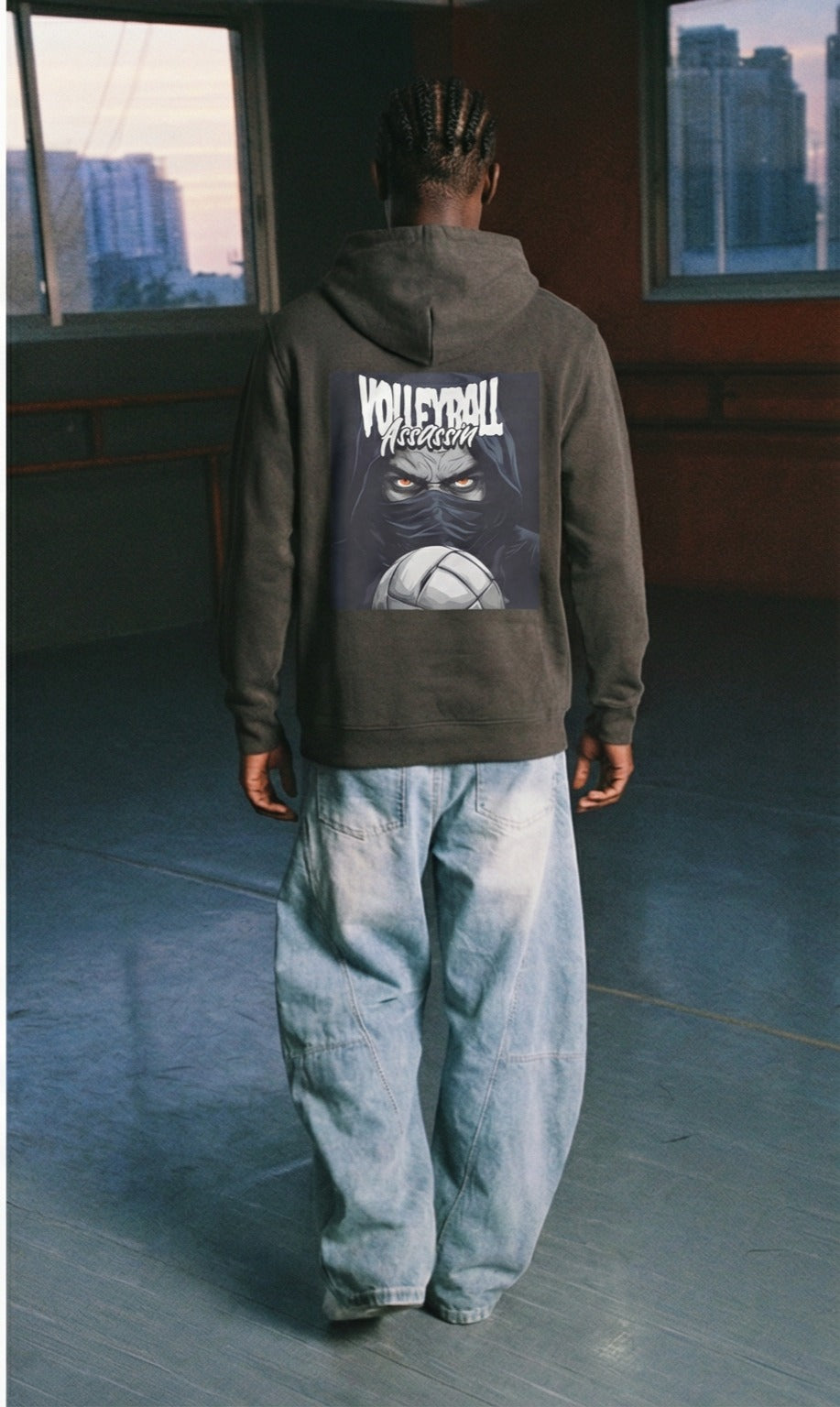 Silent but Deadly Volleyball Hoodie