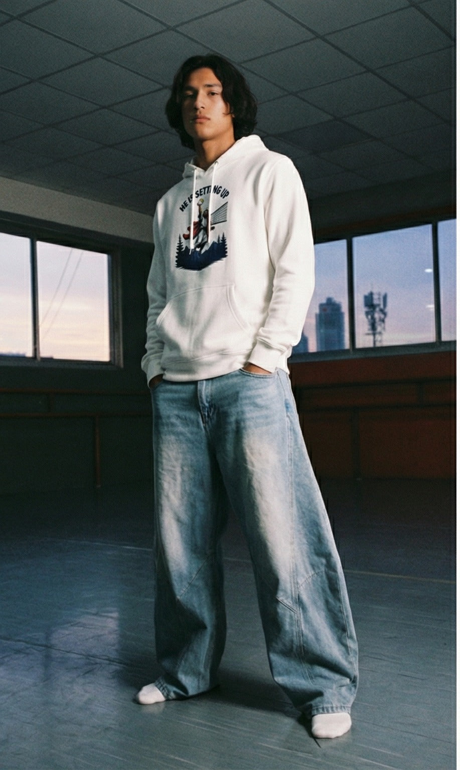 Jesus Volleyball Hoodie