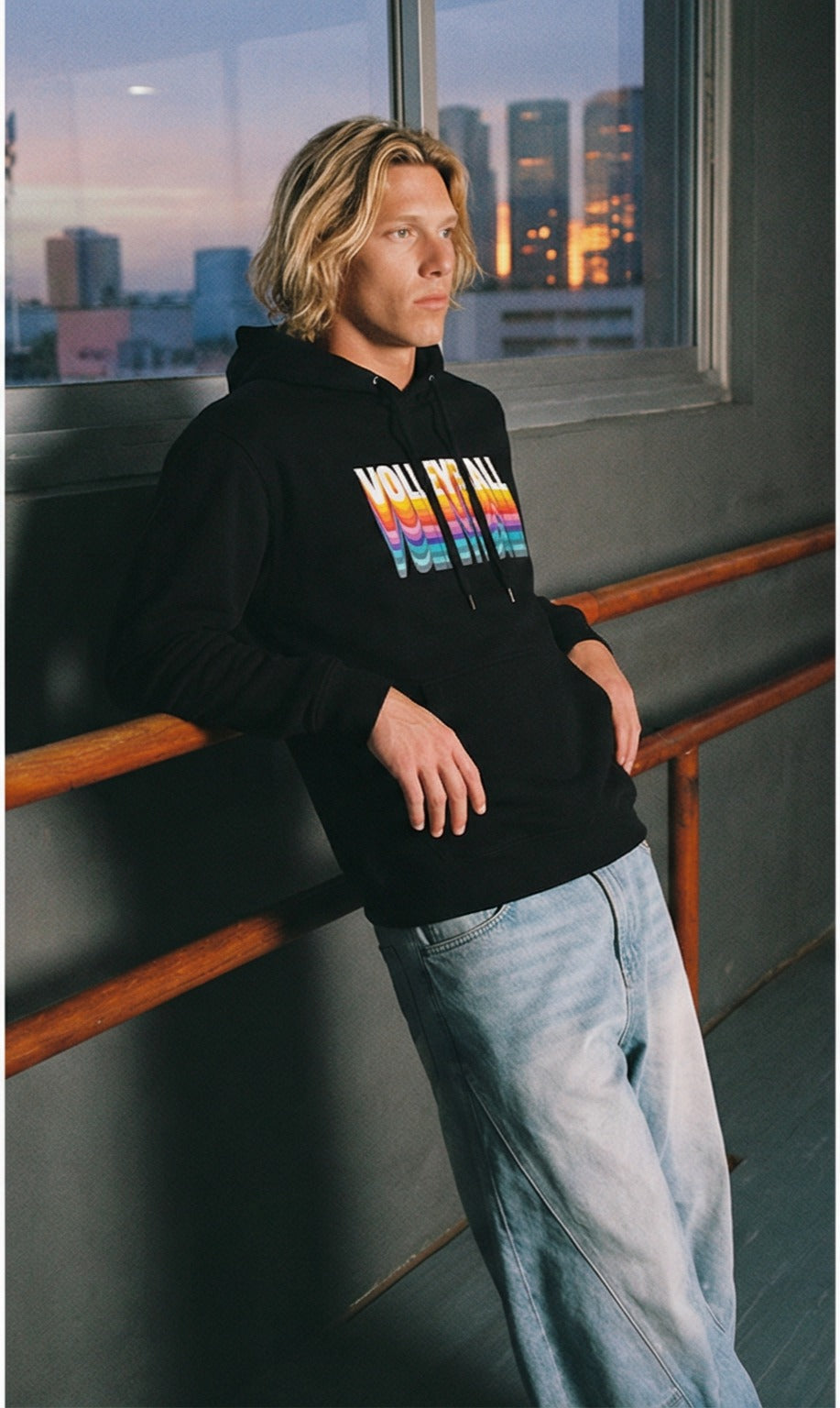 Volleyball retro classic Hoodie