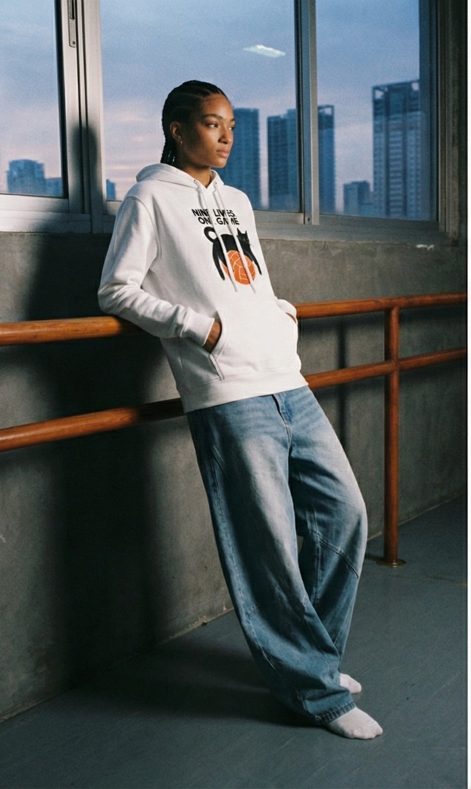 Nine Lives, One Game Hoodie