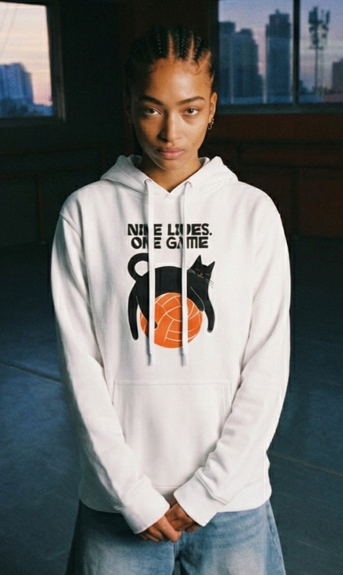 Nine Lives, One Game Hoodie