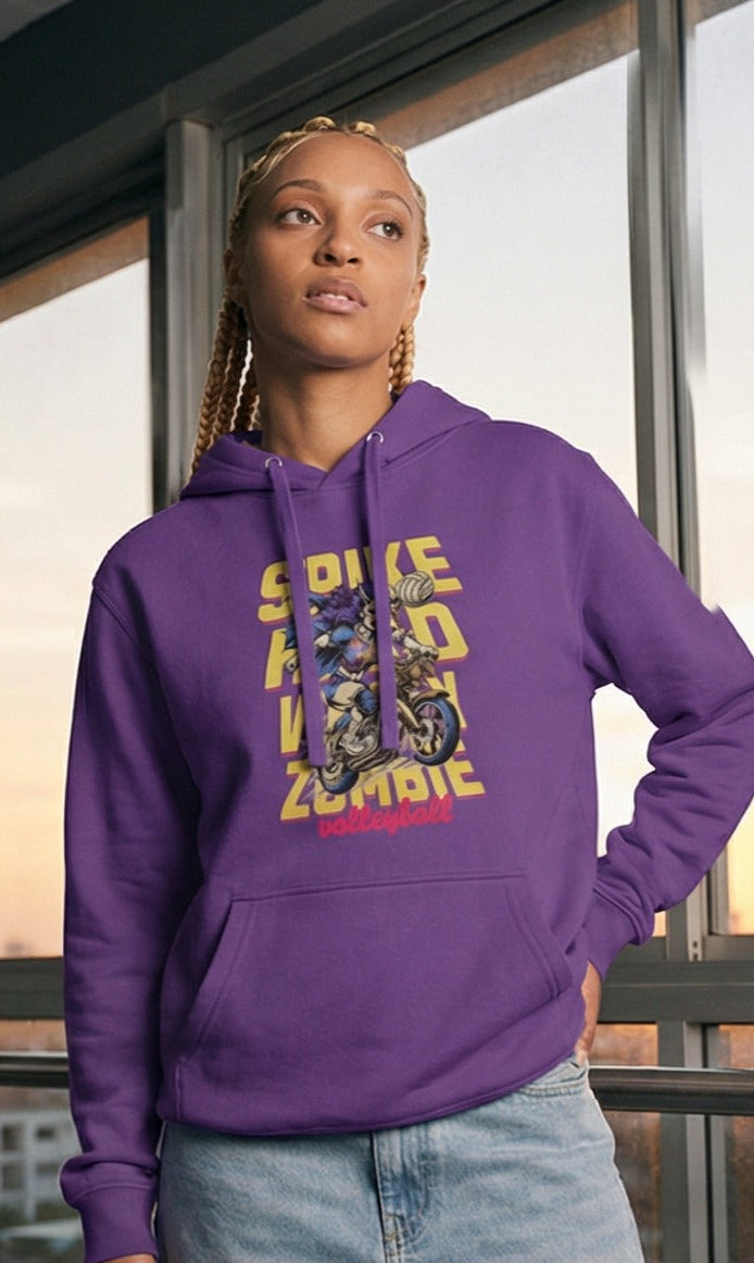 spike zombie Hoodie
